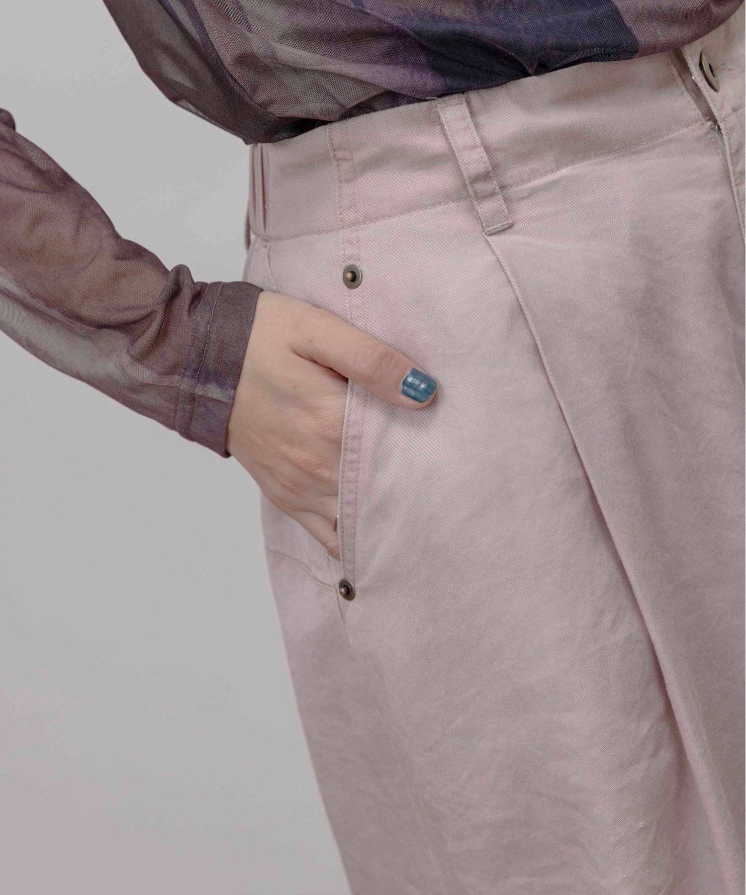 JAPAN BRAND - Washed Denim Cargo Pants (3 Colors)