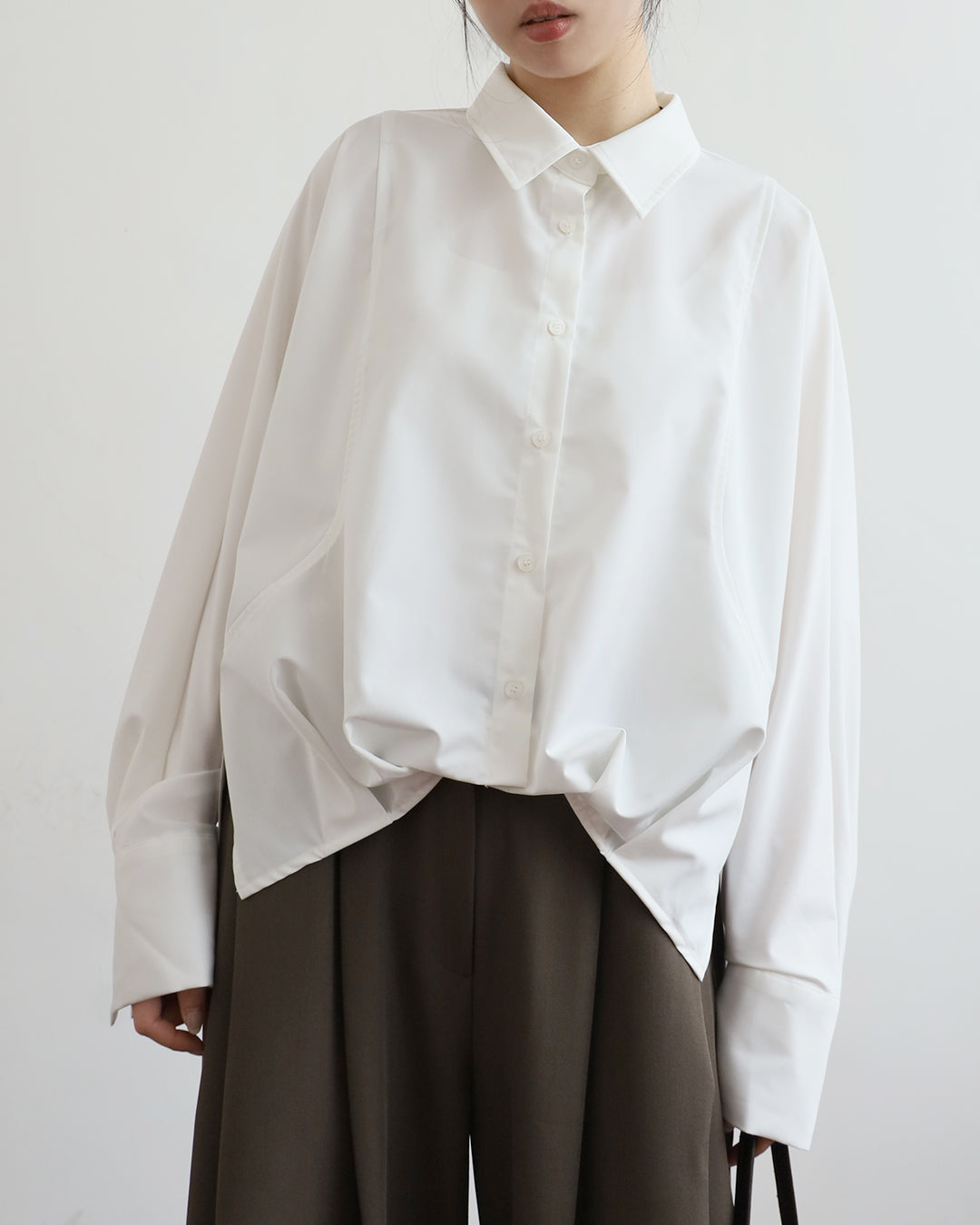 The Mock-Tuck Shirt (3 Colors)