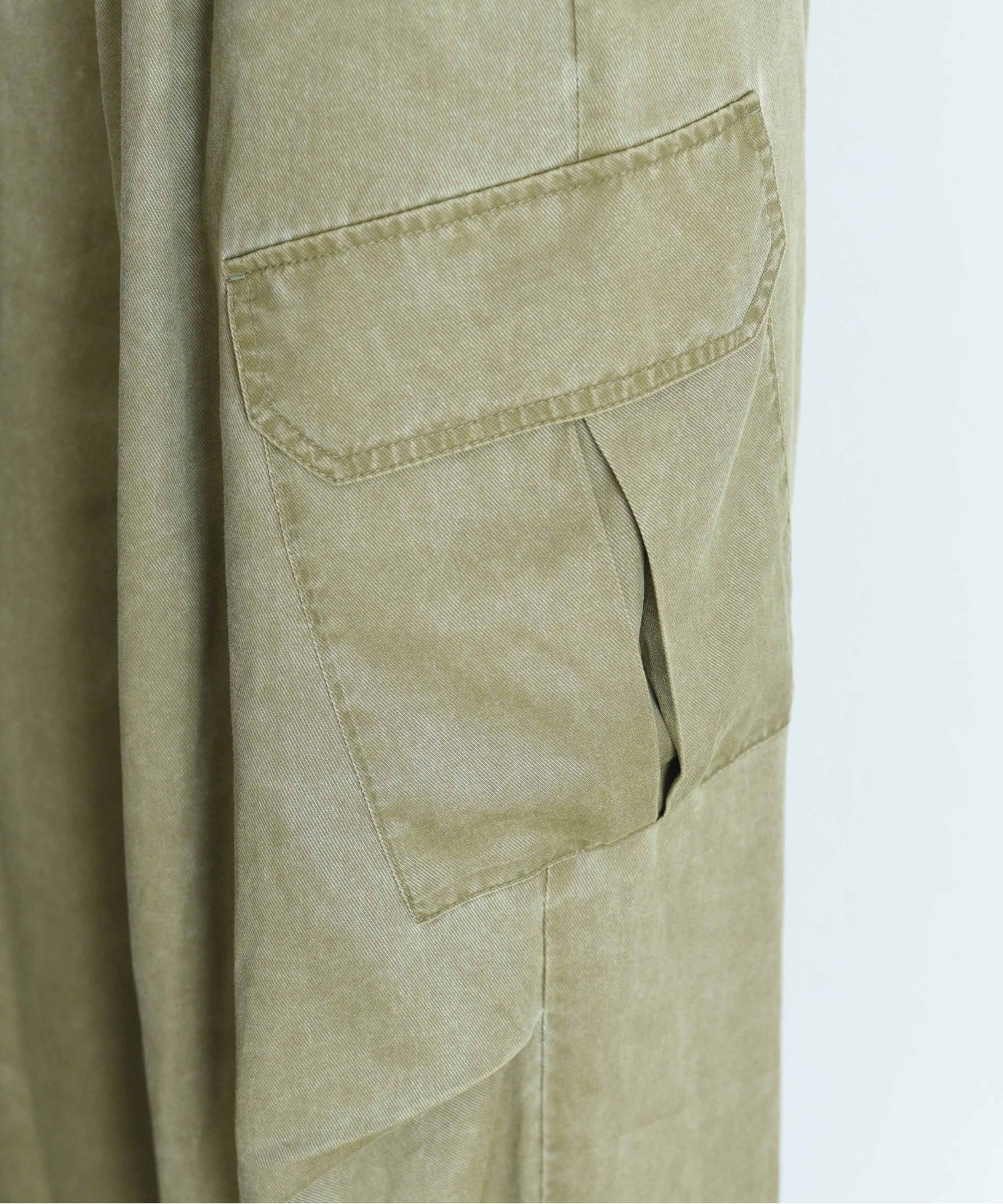 JAPAN BRAND - Washed Denim Cargo Pants (3 Colors)