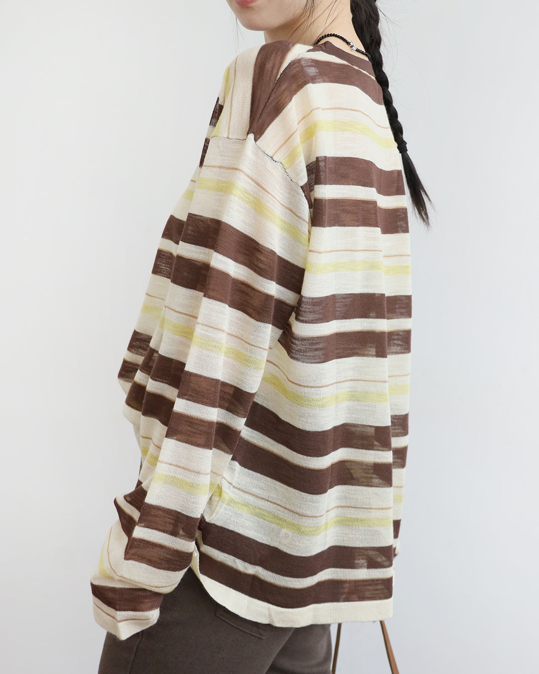 Sheer Striped Top (2 Colors)