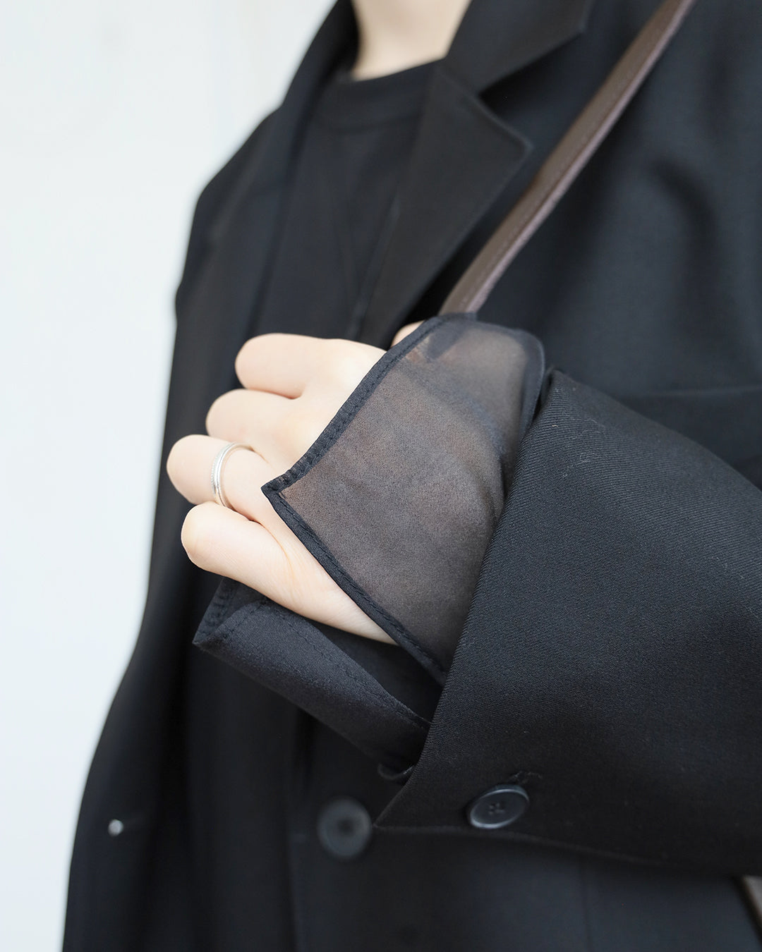 Mesh Cuff Blazer (2 Colors)