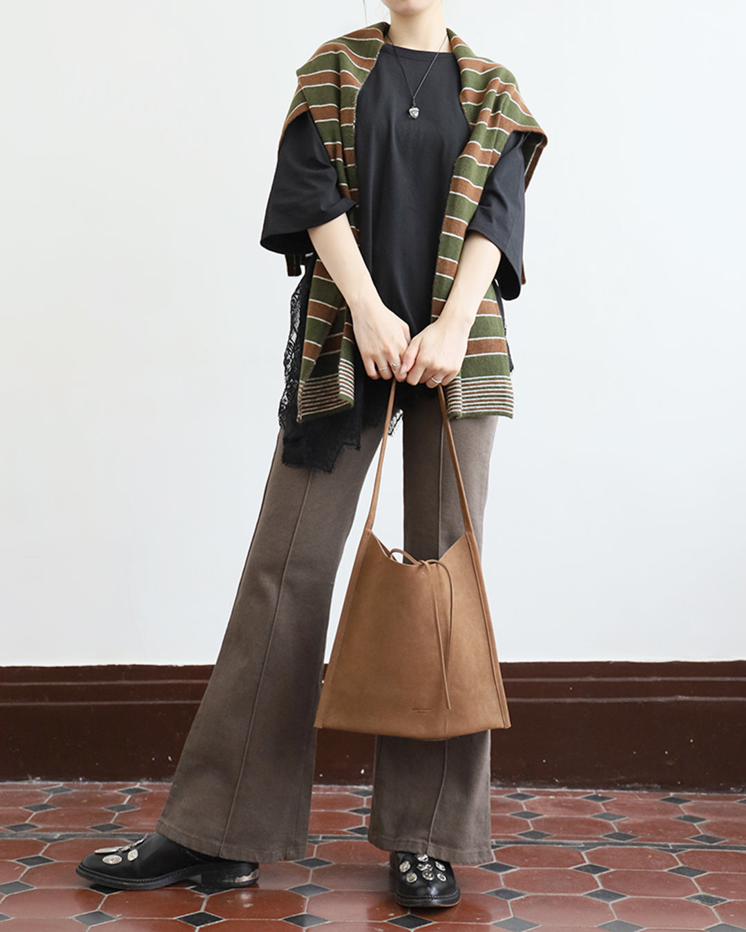 Mix Striped Scarf (4 Colors)