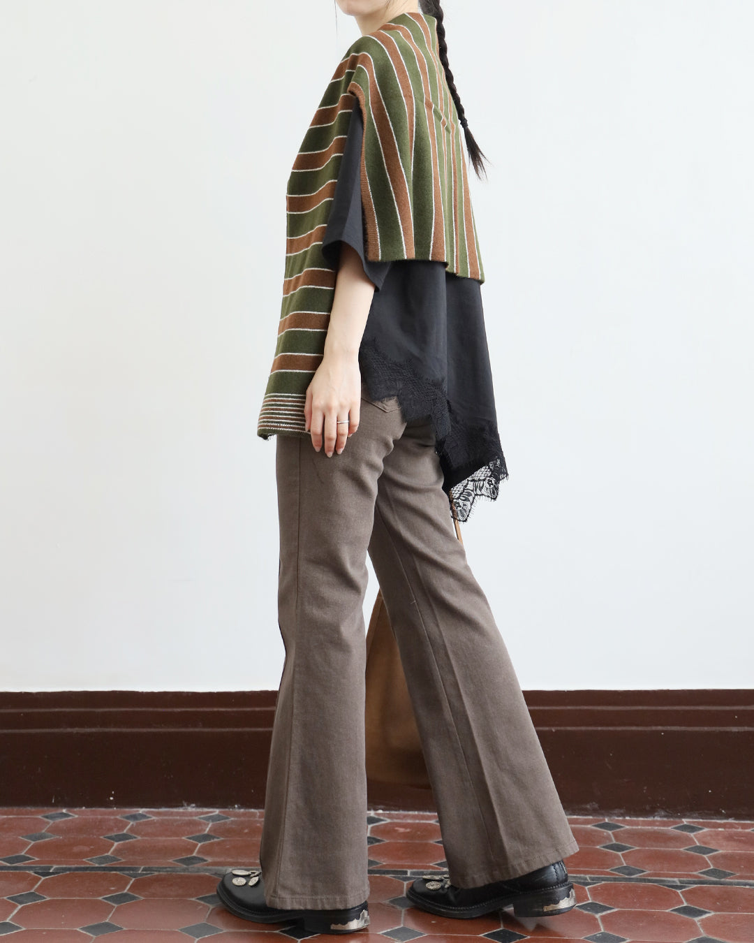 Mix Striped Scarf (4 Colors)