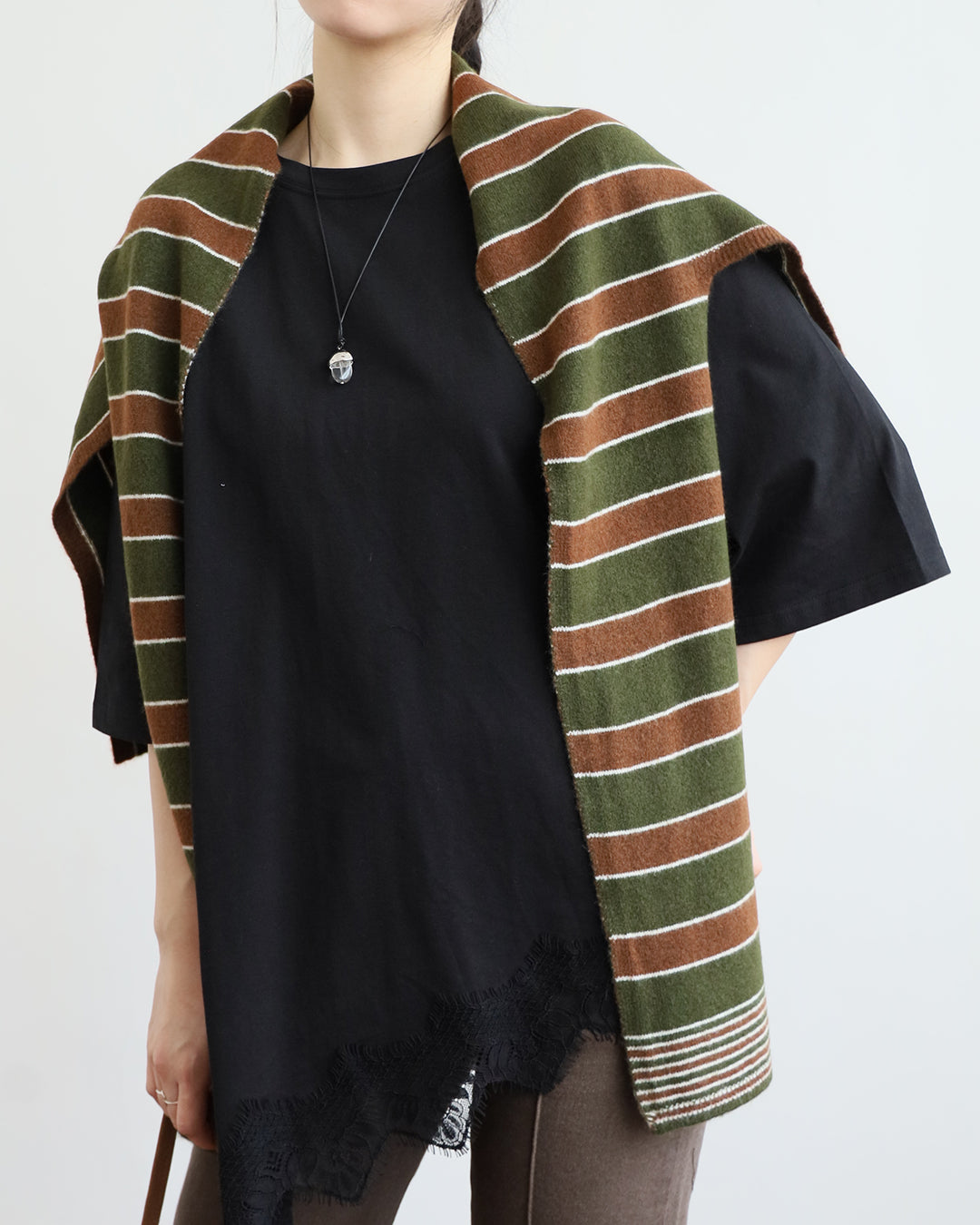 Mix Striped Scarf (4 Colors)