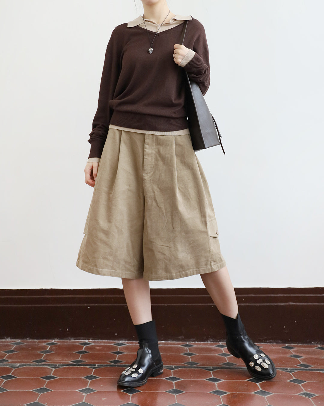 Cargo Cropped Culottes (2 Colors)