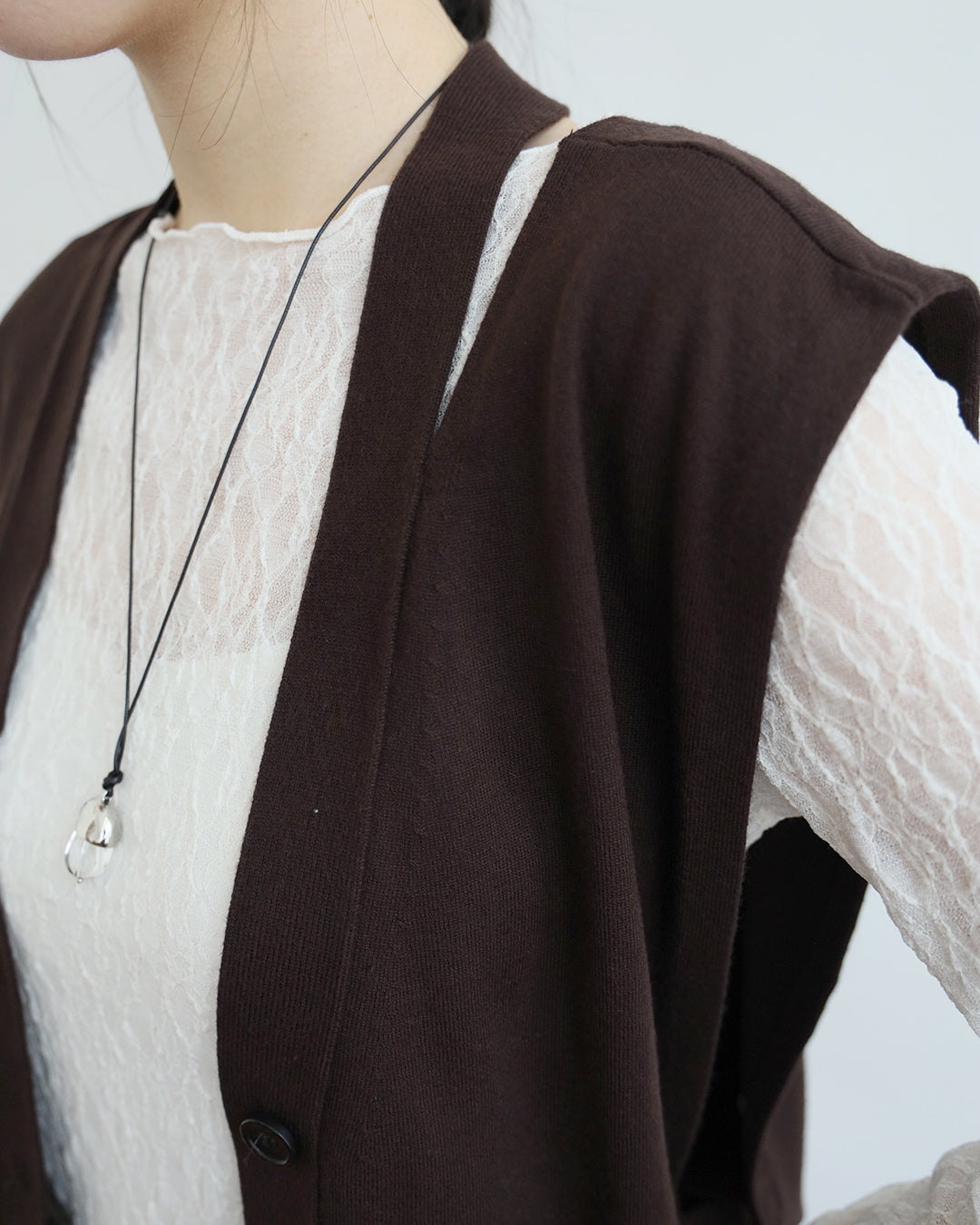 Tie Waist Knitted Vest (4 Colors)