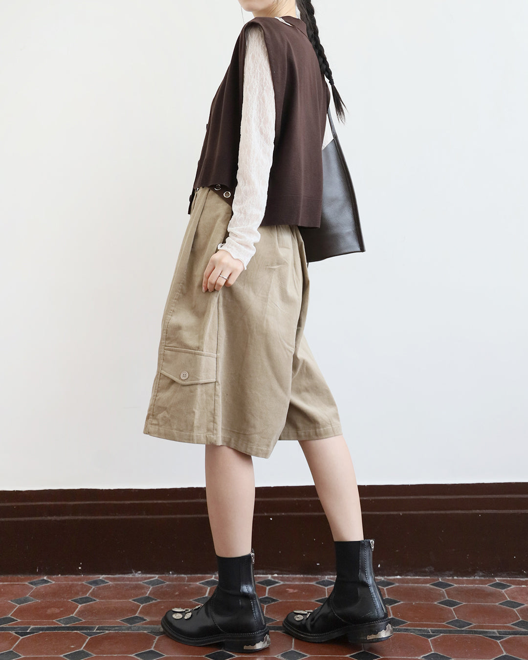 Cargo Cropped Culottes (2 Colors)