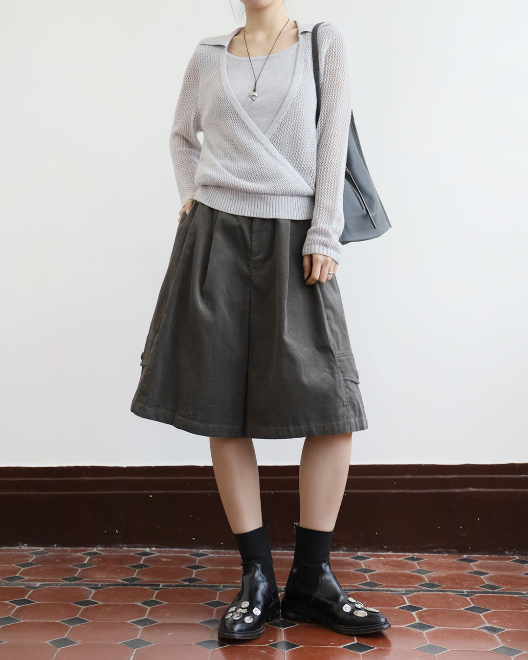Cargo Cropped Culottes (2 Colors)