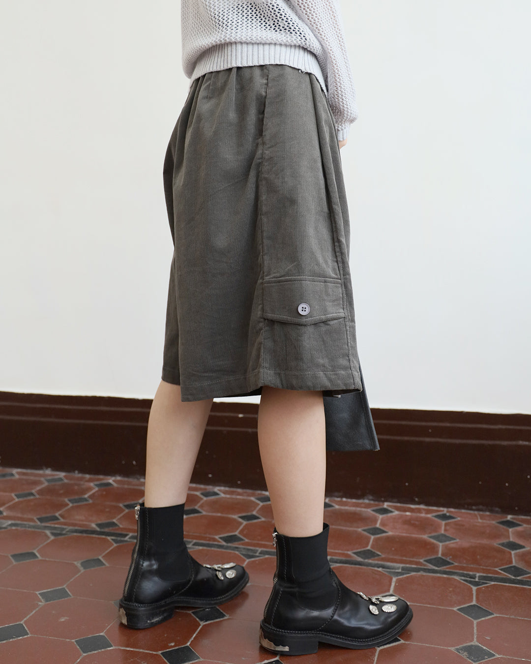 Cargo Cropped Culottes (2 Colors)