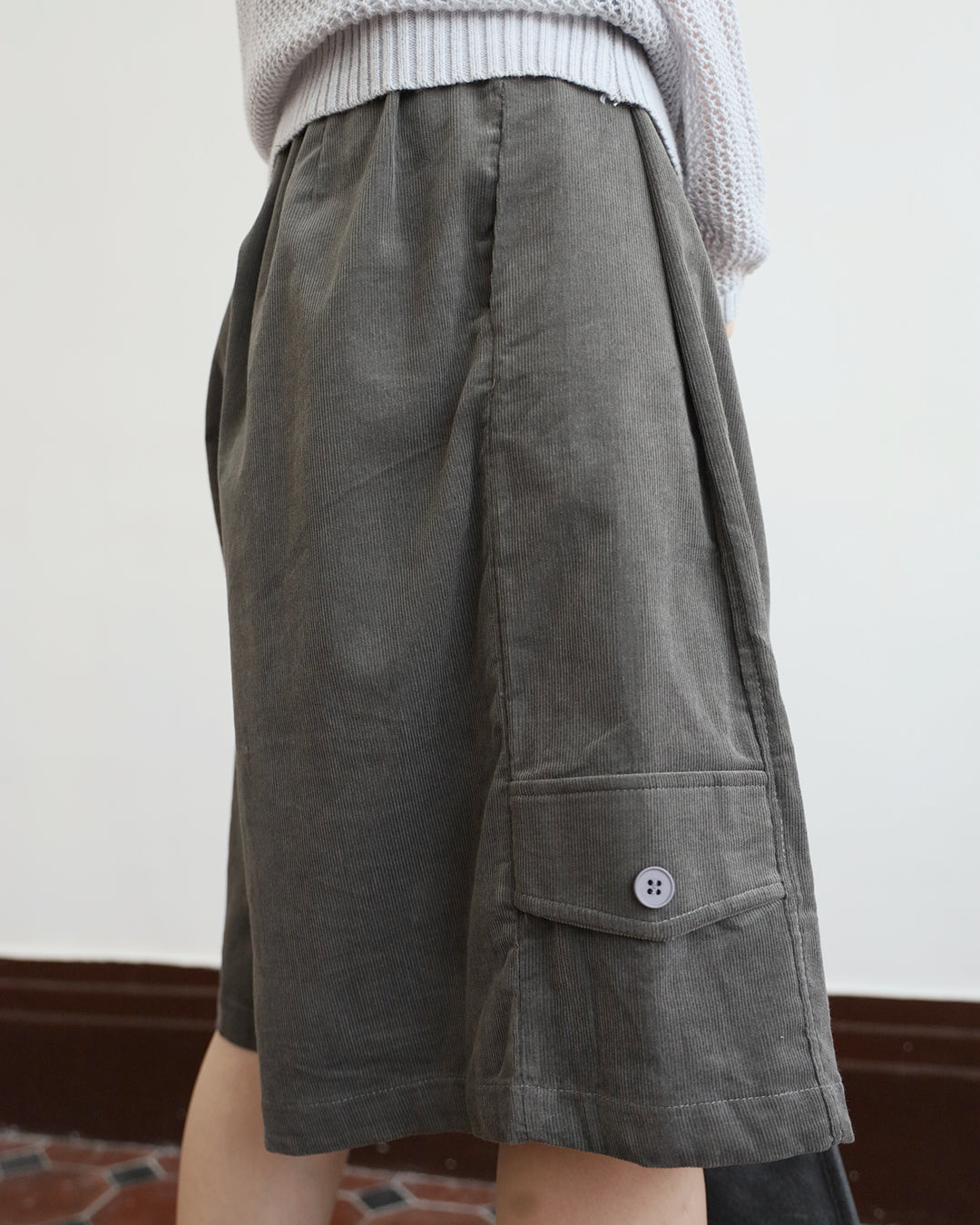Cargo Cropped Culottes (2 Colors)