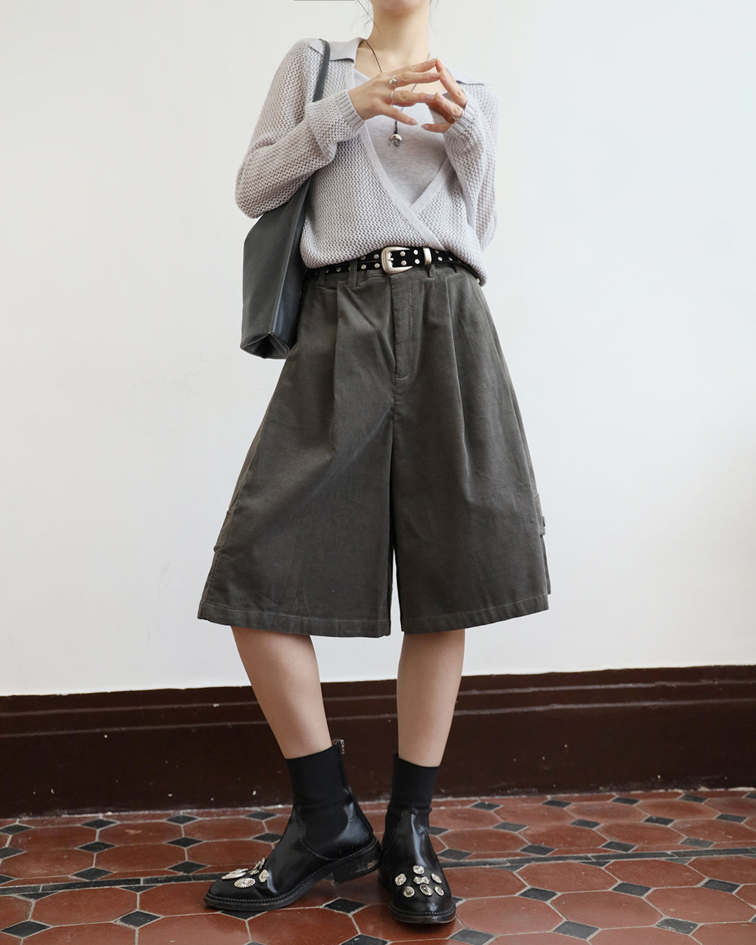 Cargo Cropped Culottes (2 Colors)