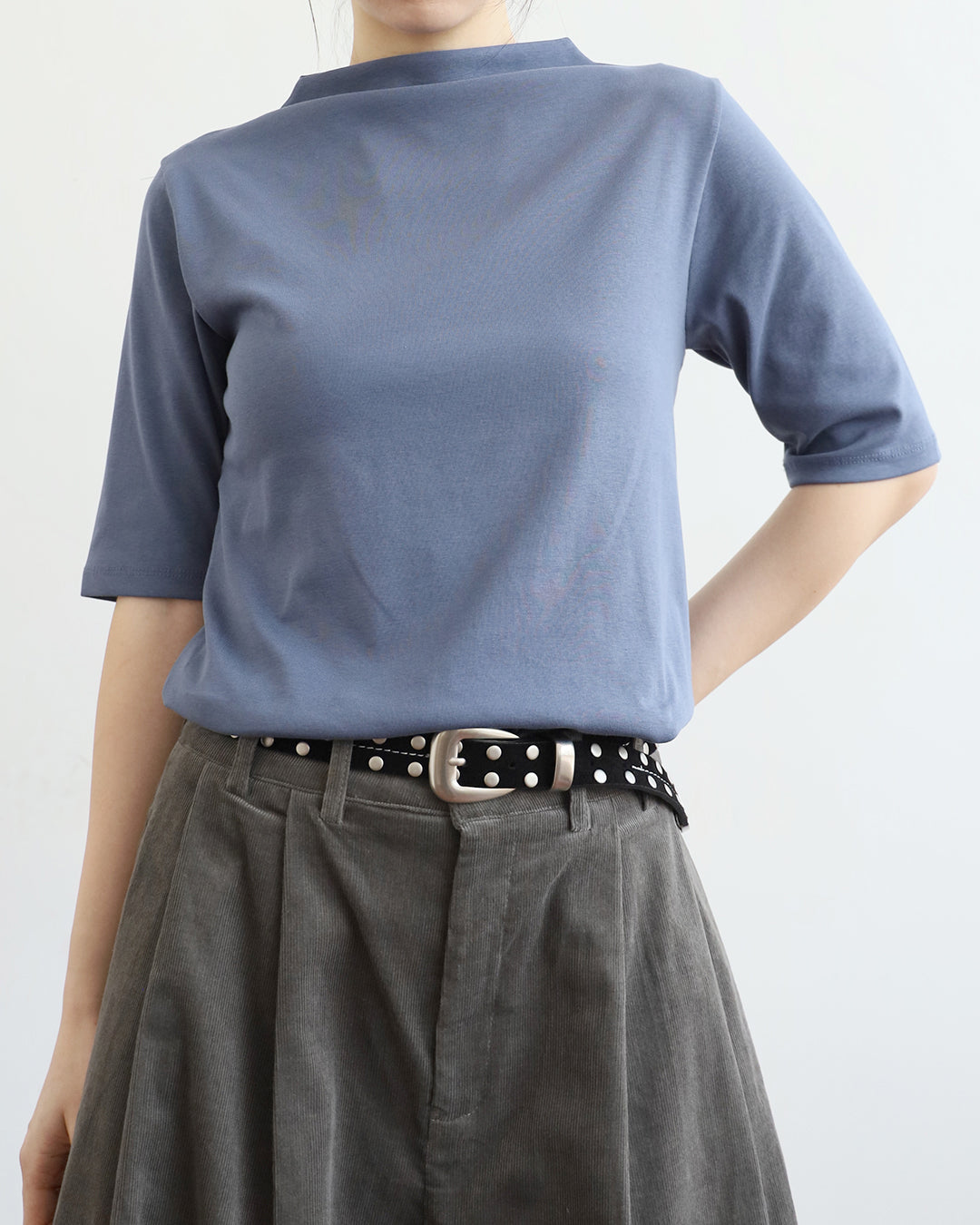 Basic Mock Neck Top (6 Colors)