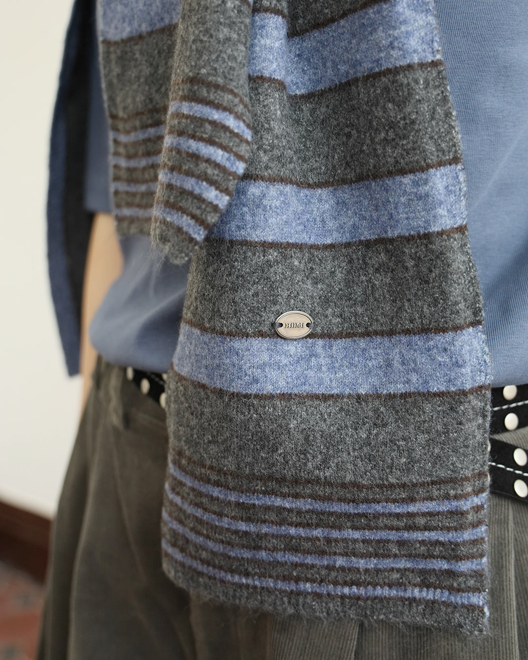 Mix Striped Scarf (4 Colors)