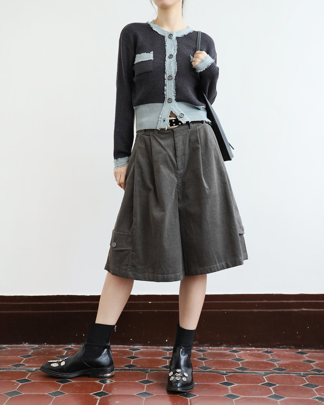 Cargo Cropped Culottes (2 Colors)