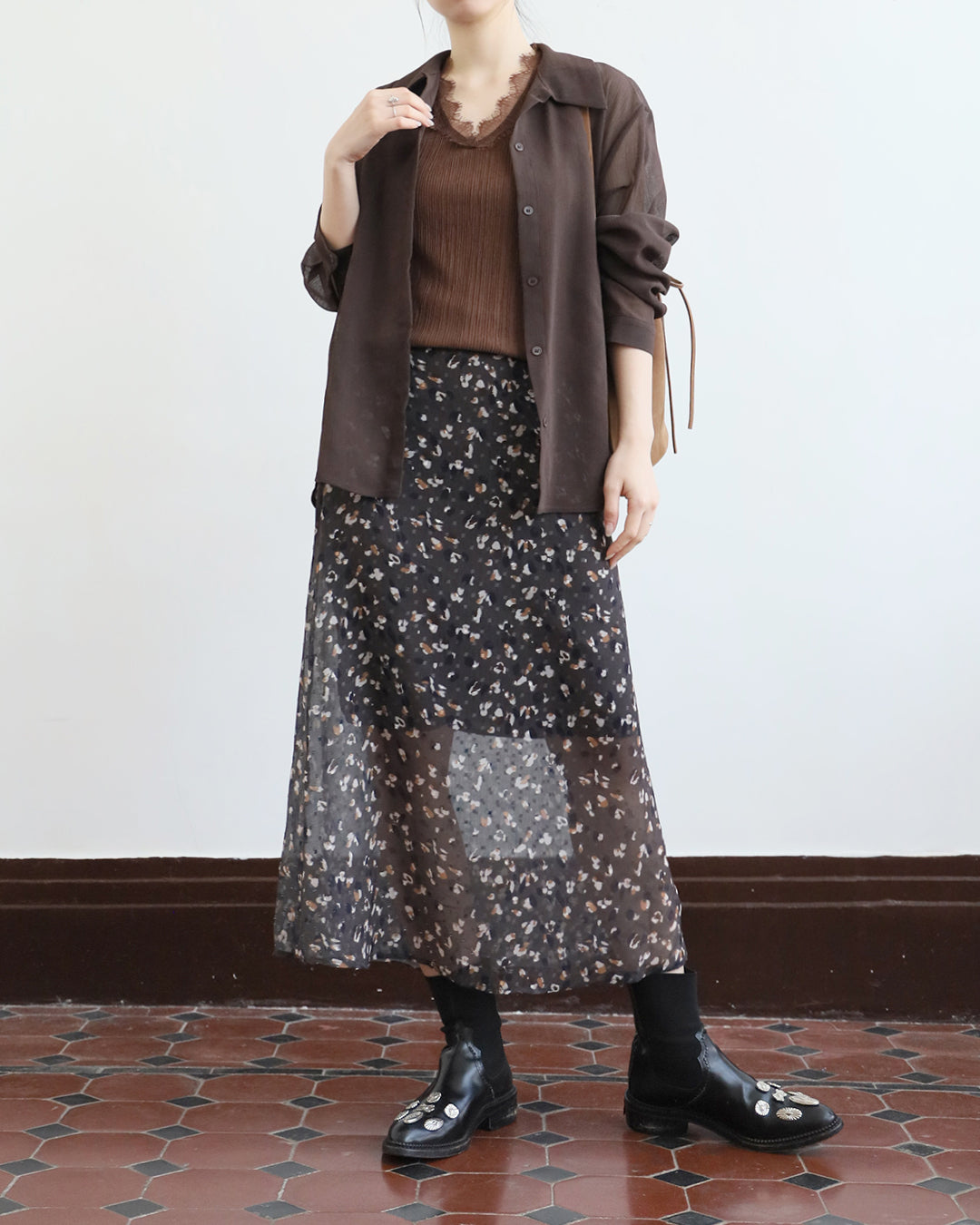 Crinkle Fabric Shirt (7 Colors)