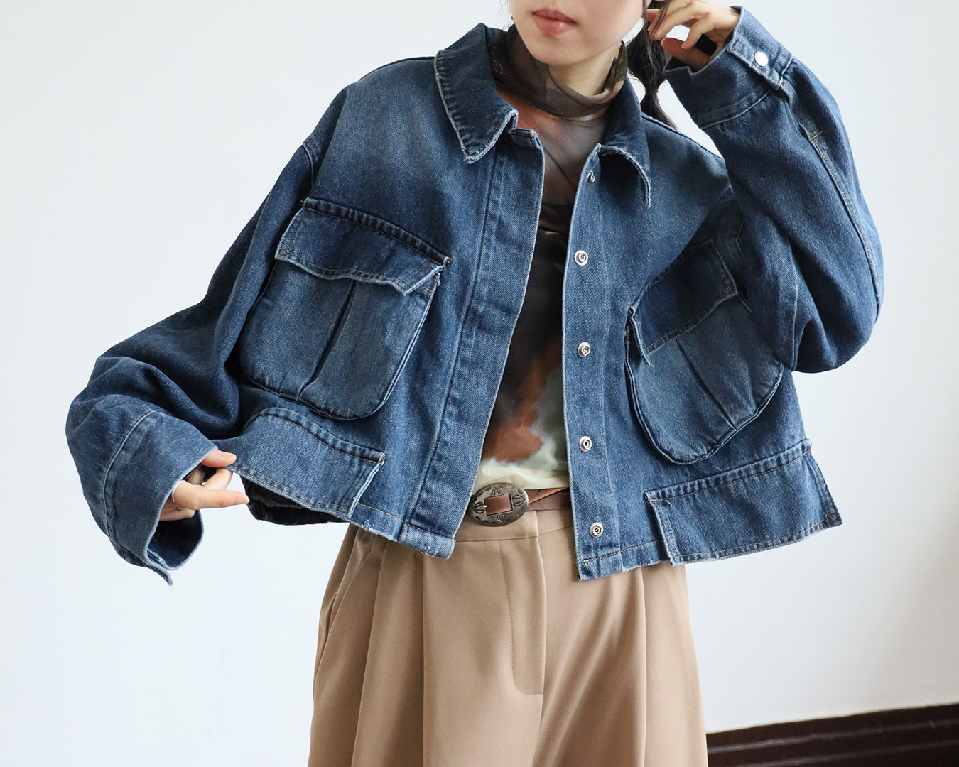 Pockets Denim Jacket