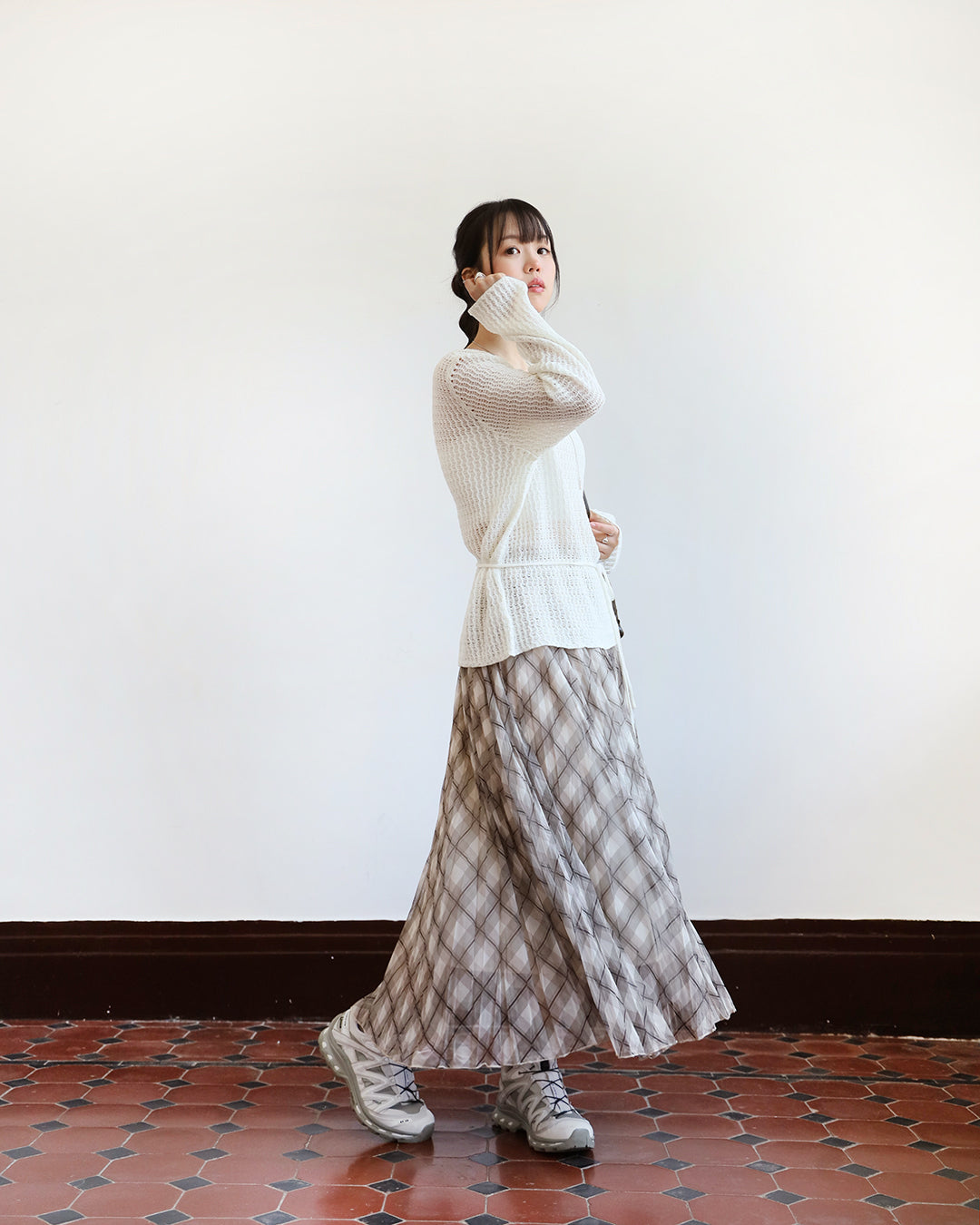 Summer Knit Top w/ Belt