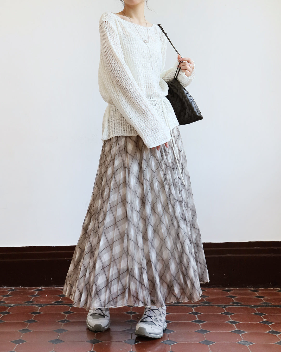 Summer Knit Top w/ Belt