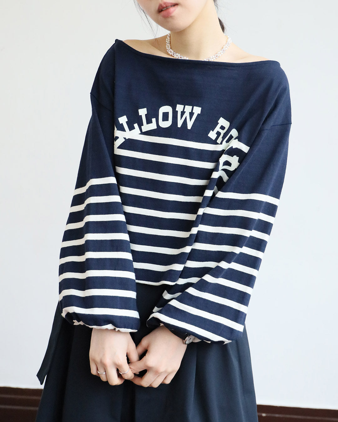 Printed Stripe Top (2 color)