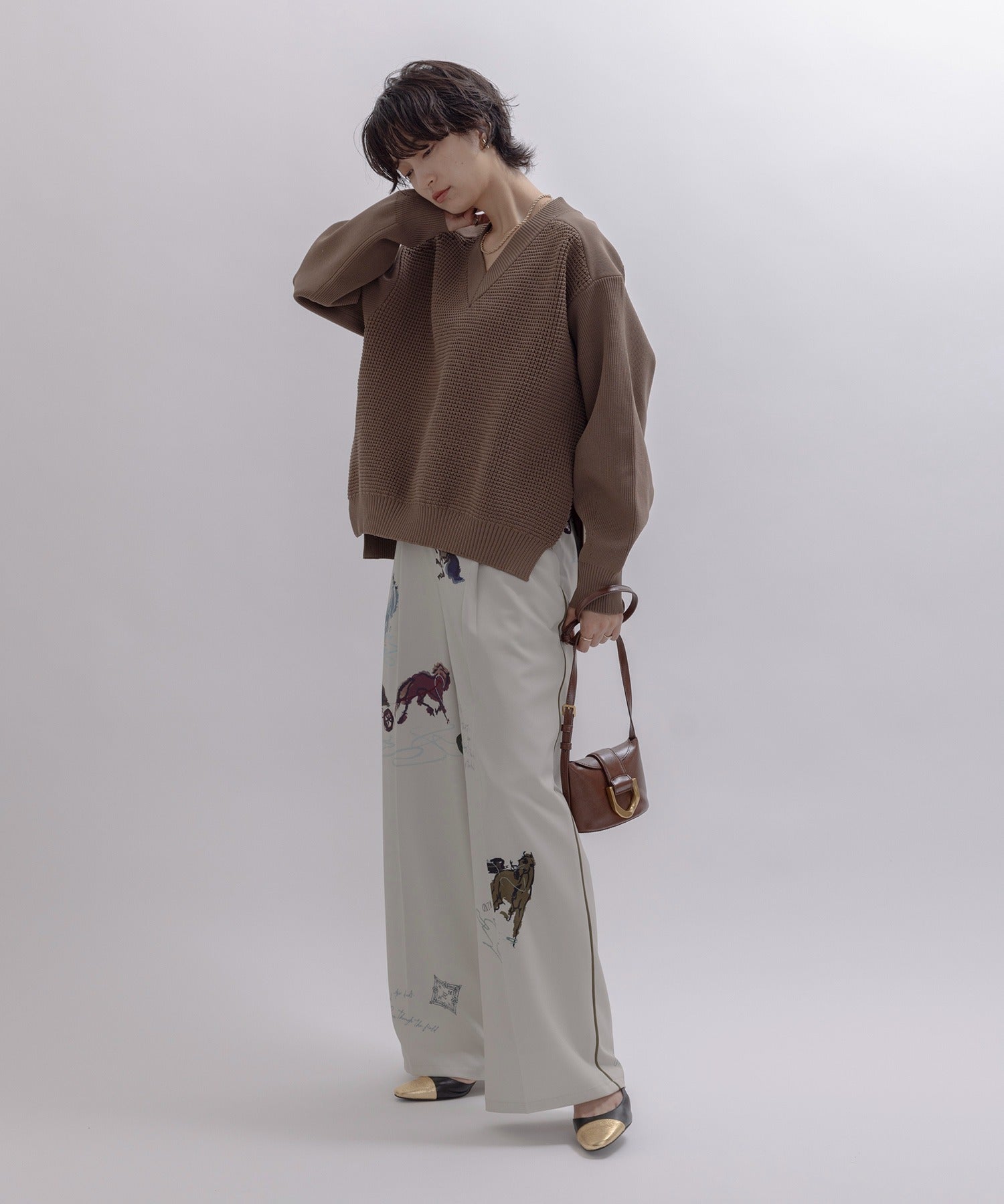 Hose Print Pants