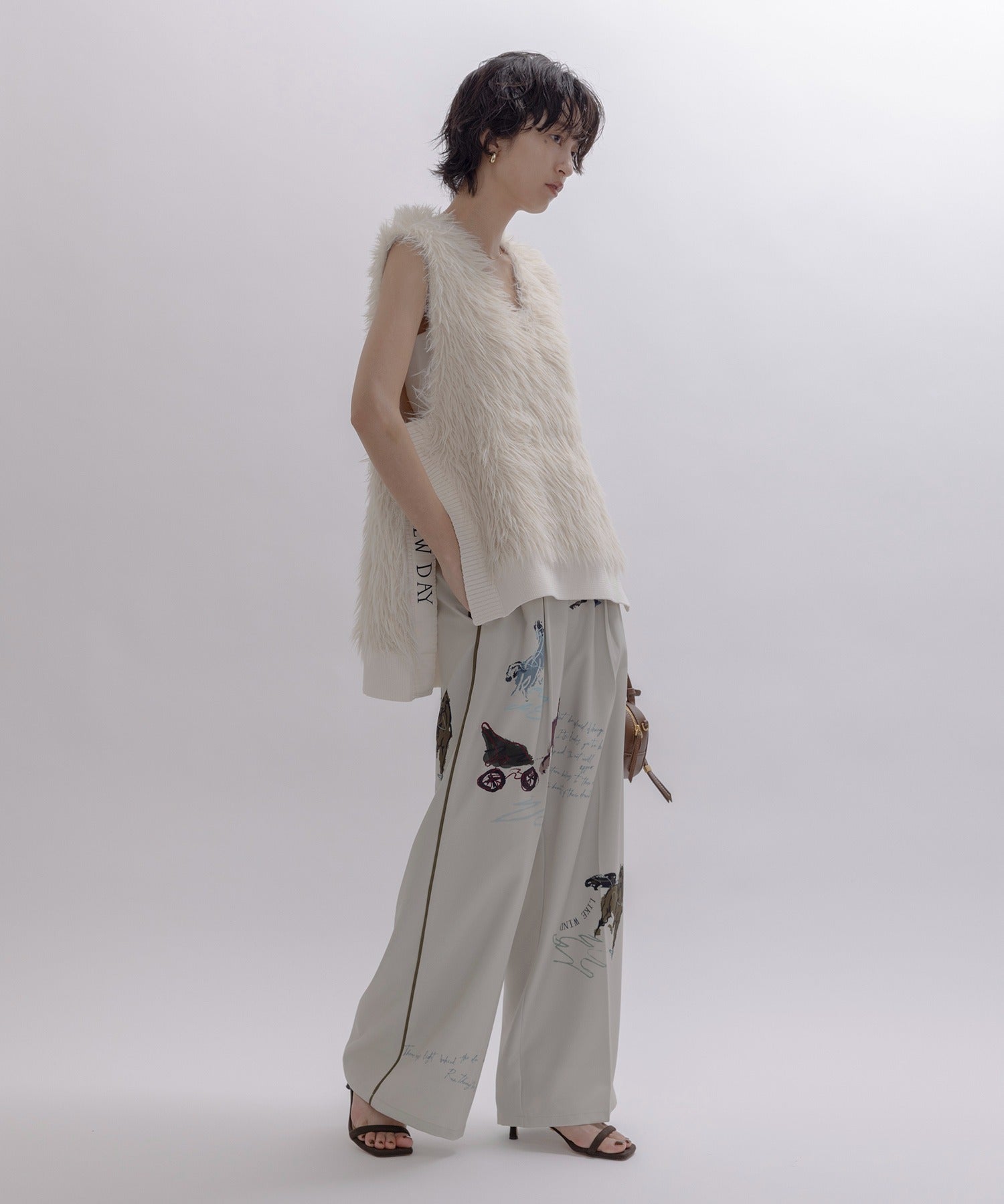 Hose Print Pants