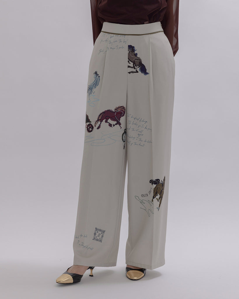 Hose Print Pants