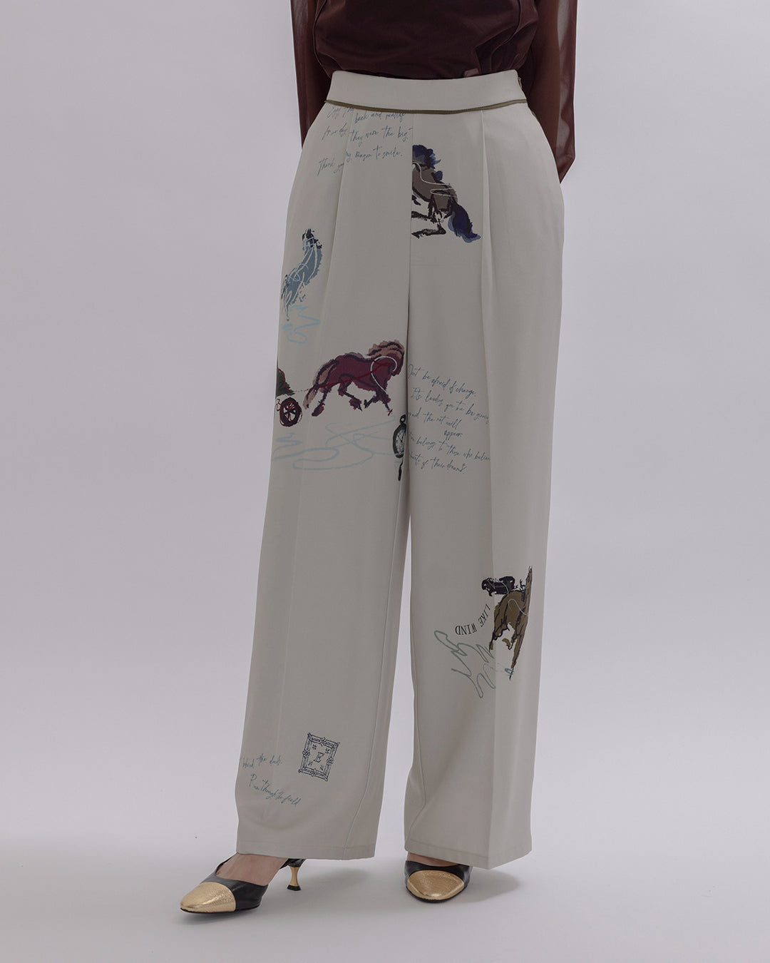 Hose Print Pants