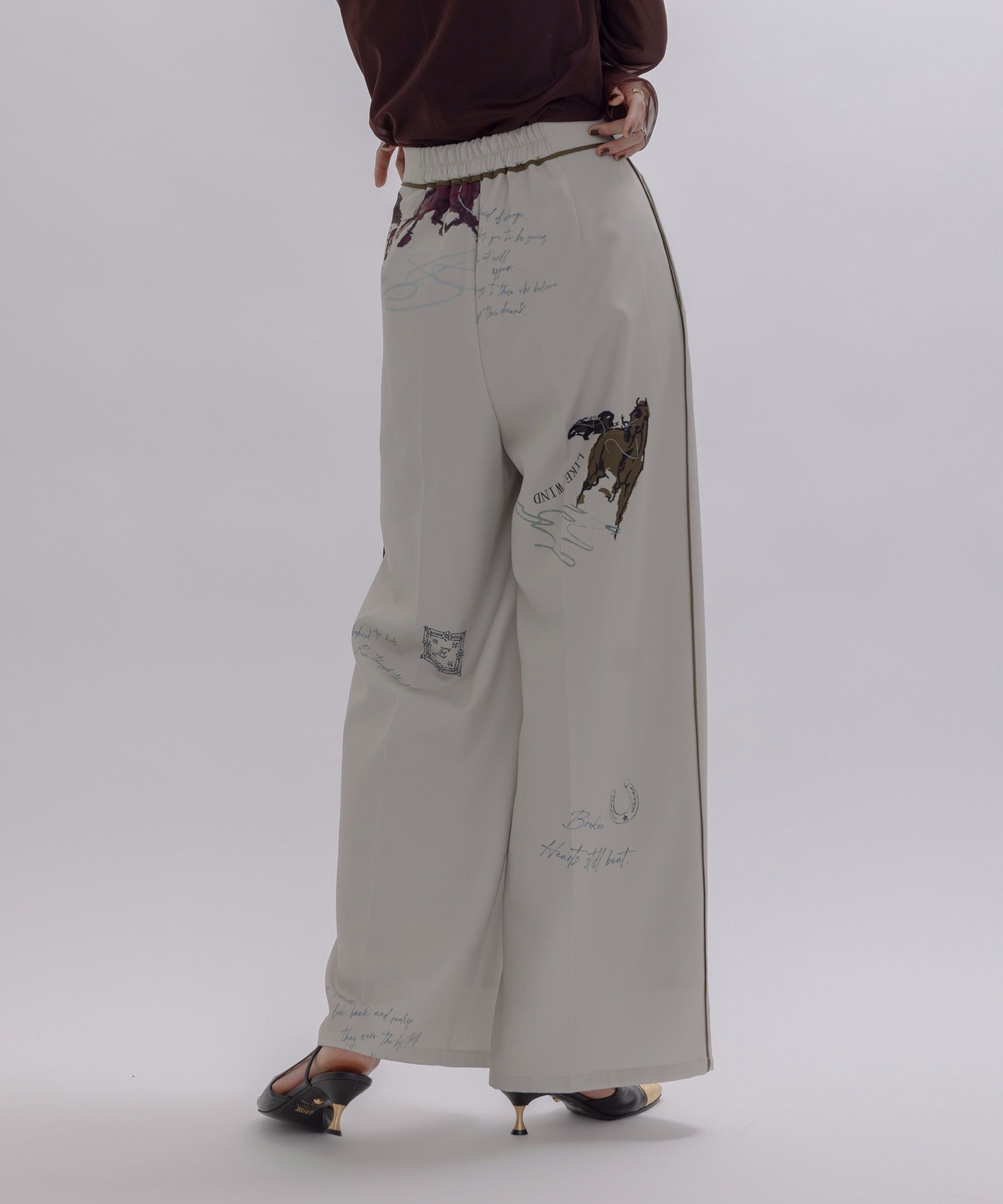 Hose Print Pants