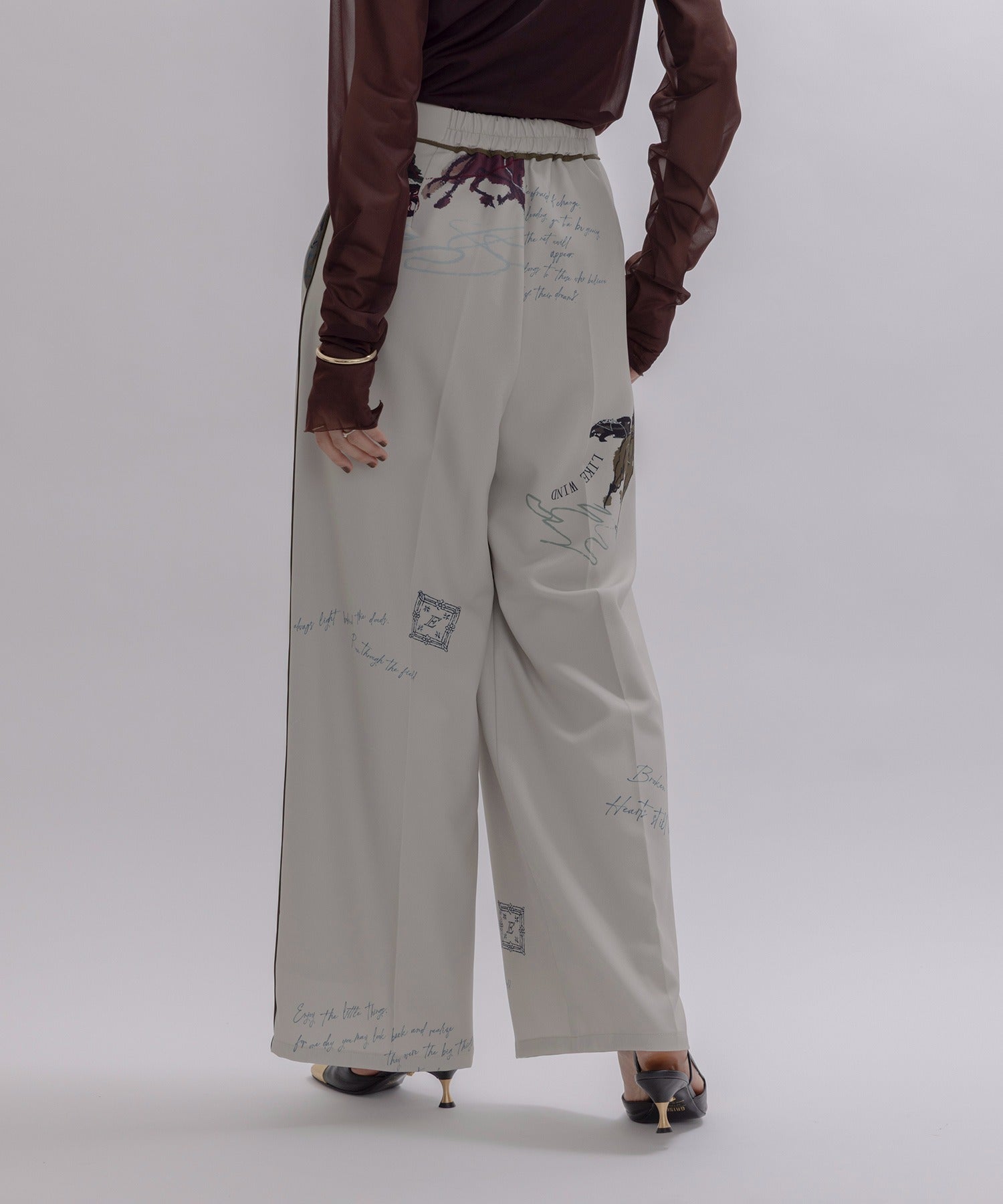 Hose Print Pants