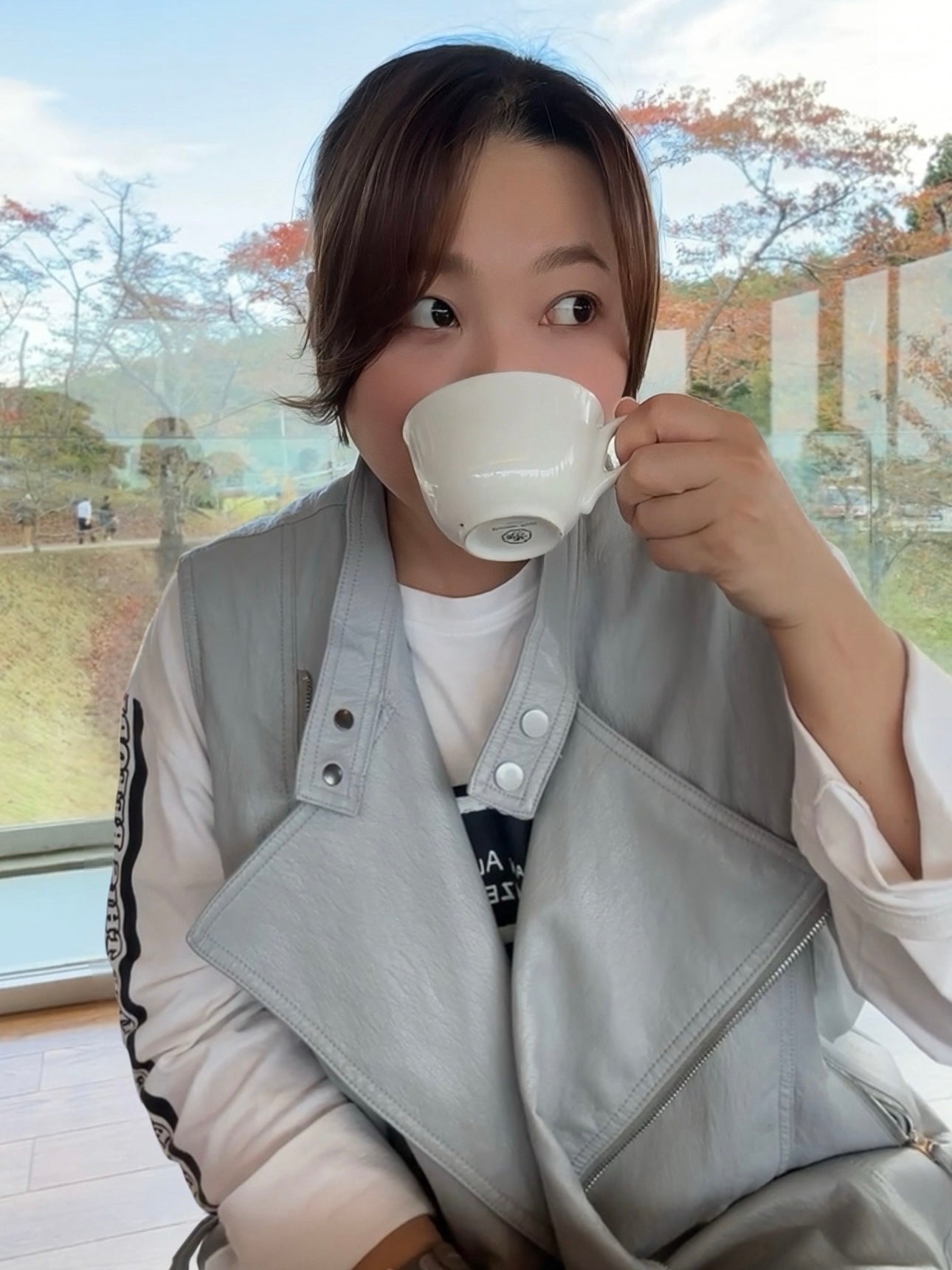 Faux Leather Biker Vest (3 color)