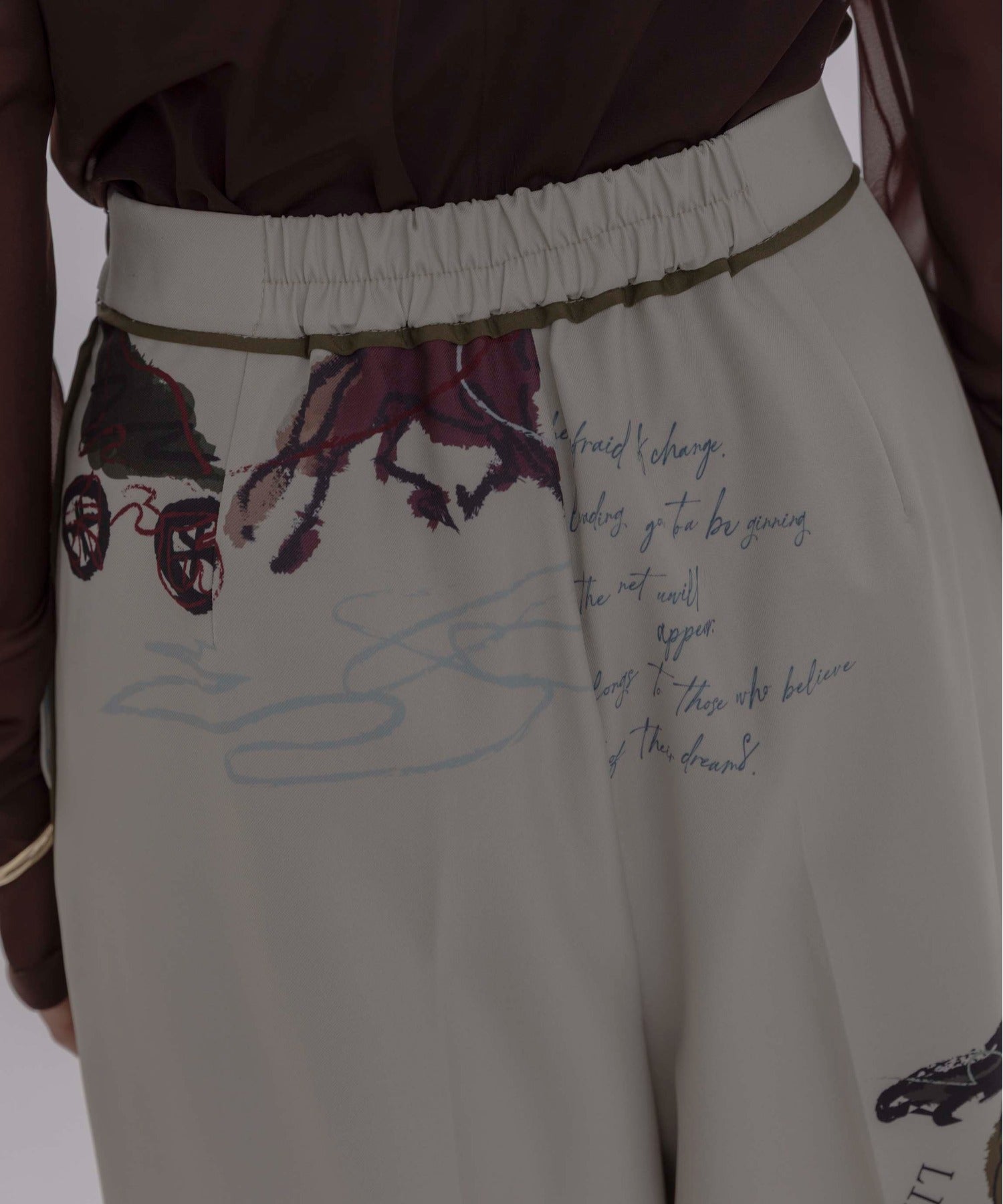 Hose Print Pants