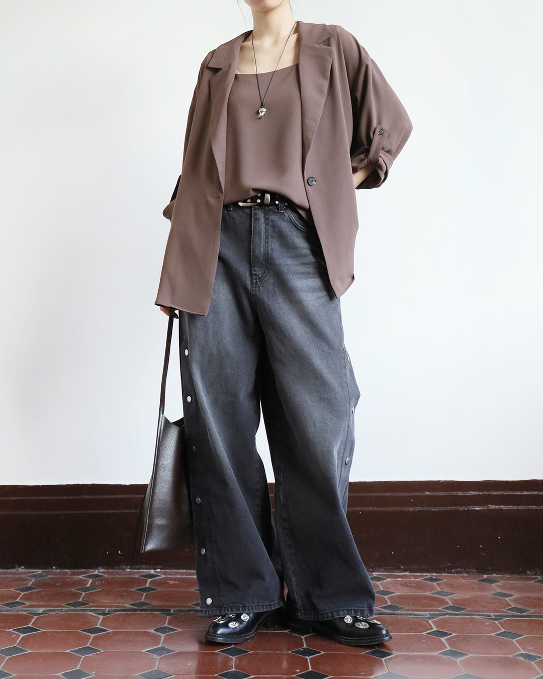Square Collar Vest (3 Colors)