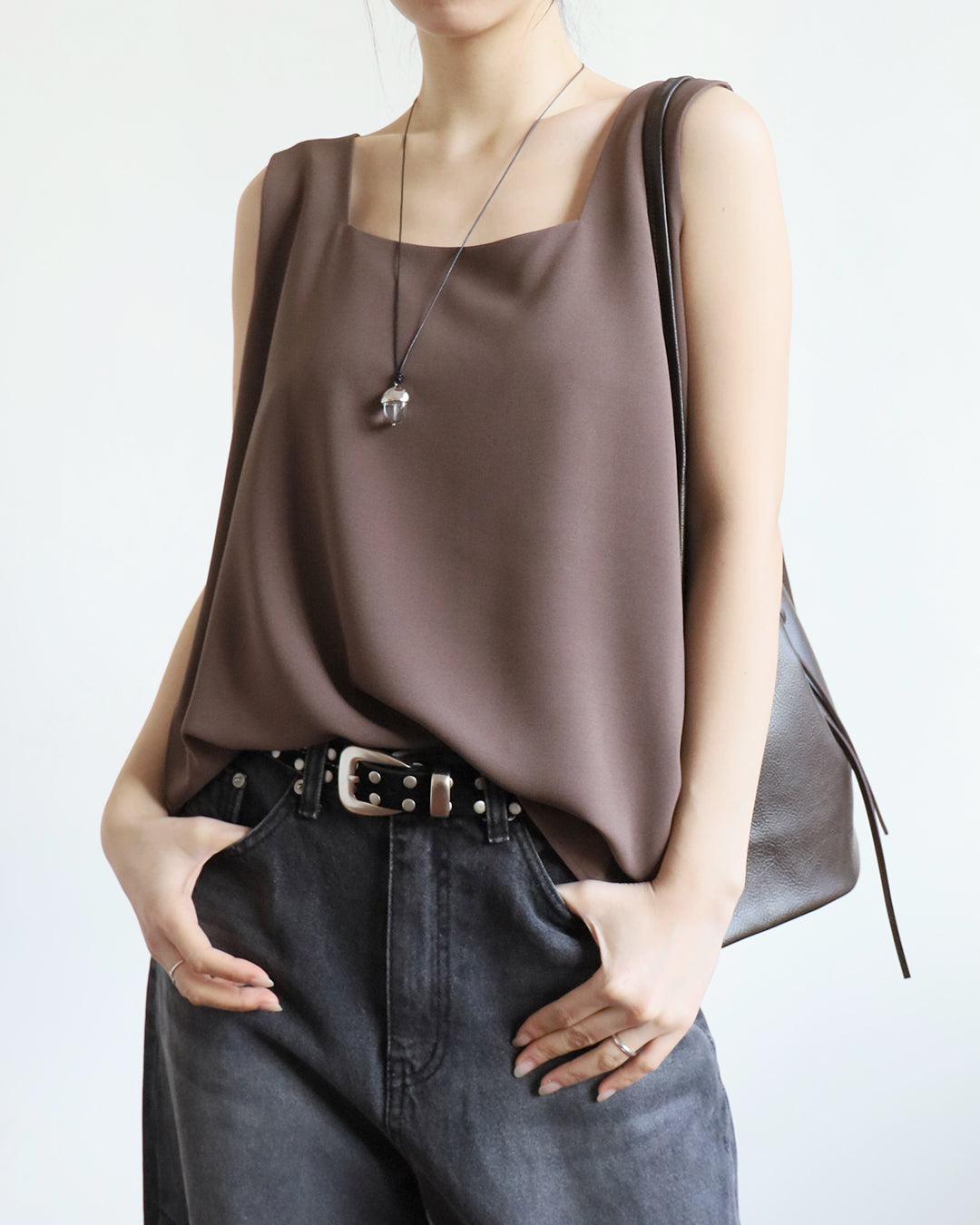 Square Collar Vest (3 Colors)
