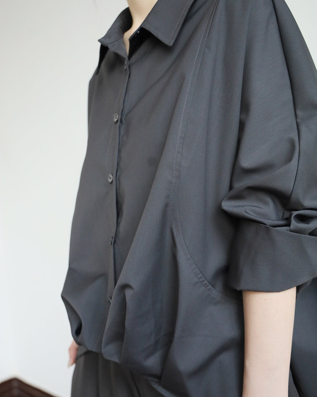 The Mock-Tuck Shirt (3 Colors)