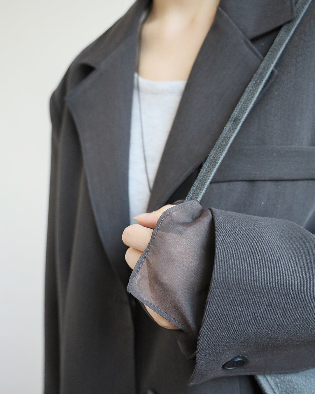 Mesh Cuff Blazer (2 Colors)