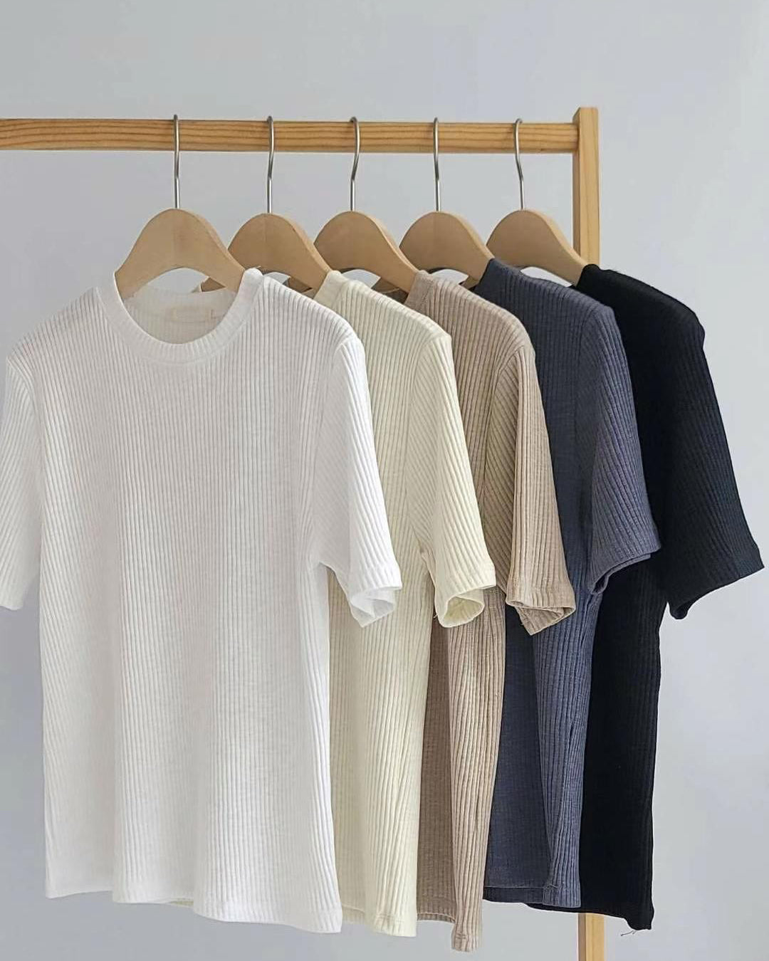 Basic Ribbed Top (5 color)
