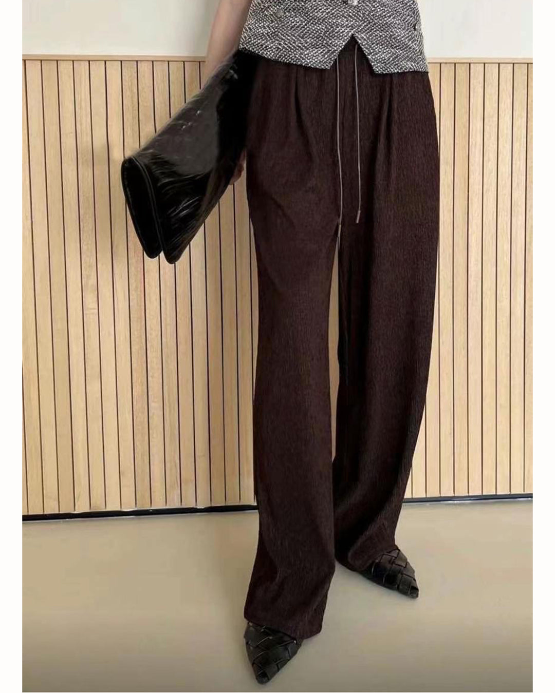 Relax Pleated Pants   (4 color)