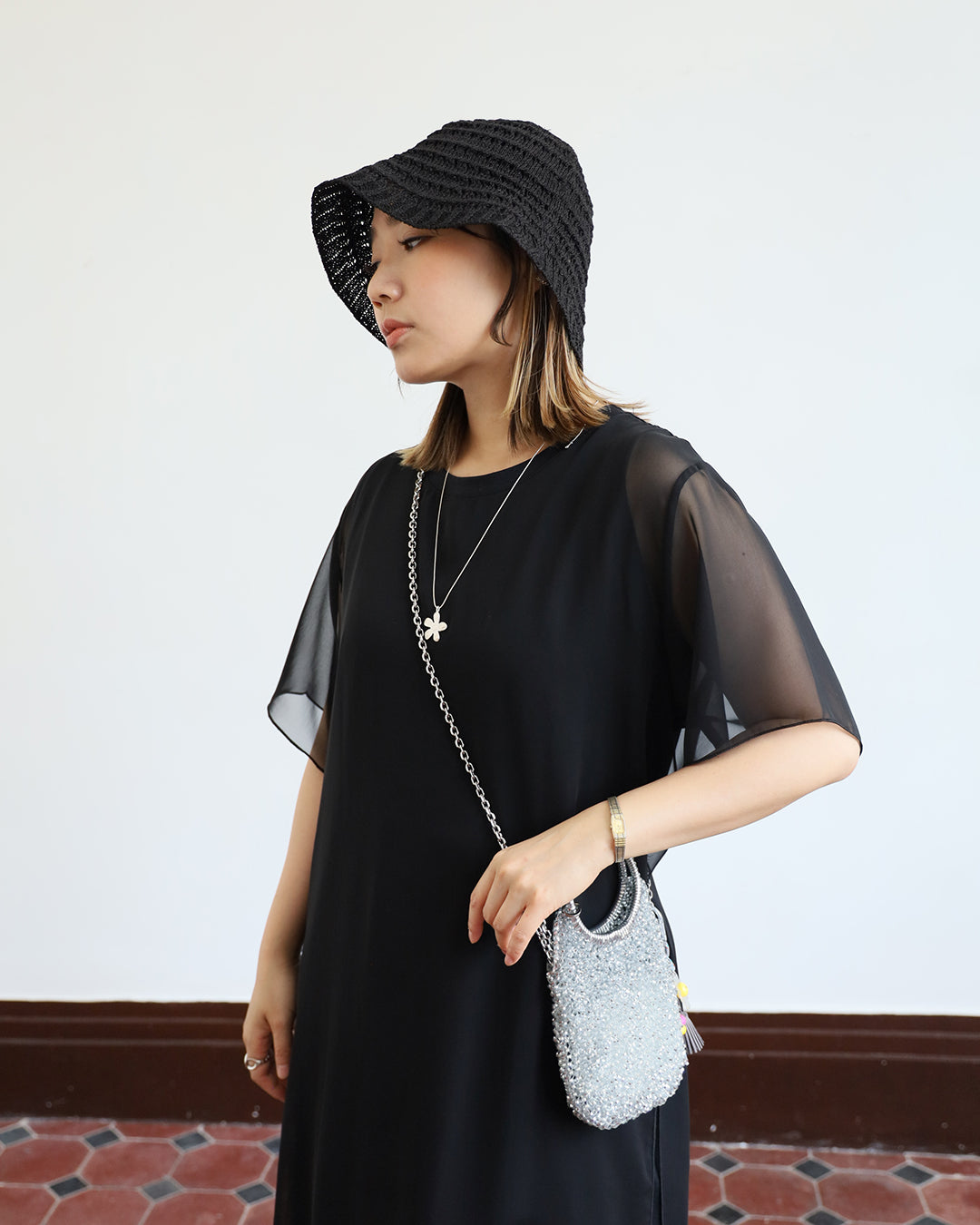 Summer Crochet Bucket Hat (6 color)