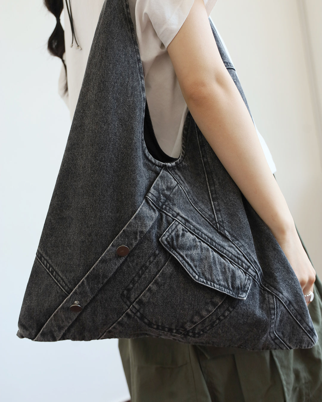 Denim Tote Bag (2 colors)