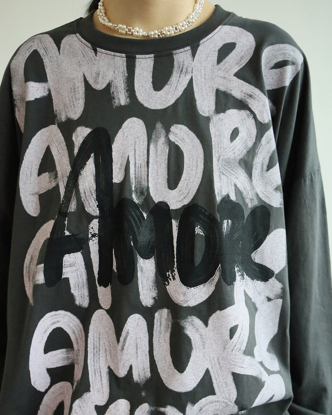 Amore Printed Tee (2 color)