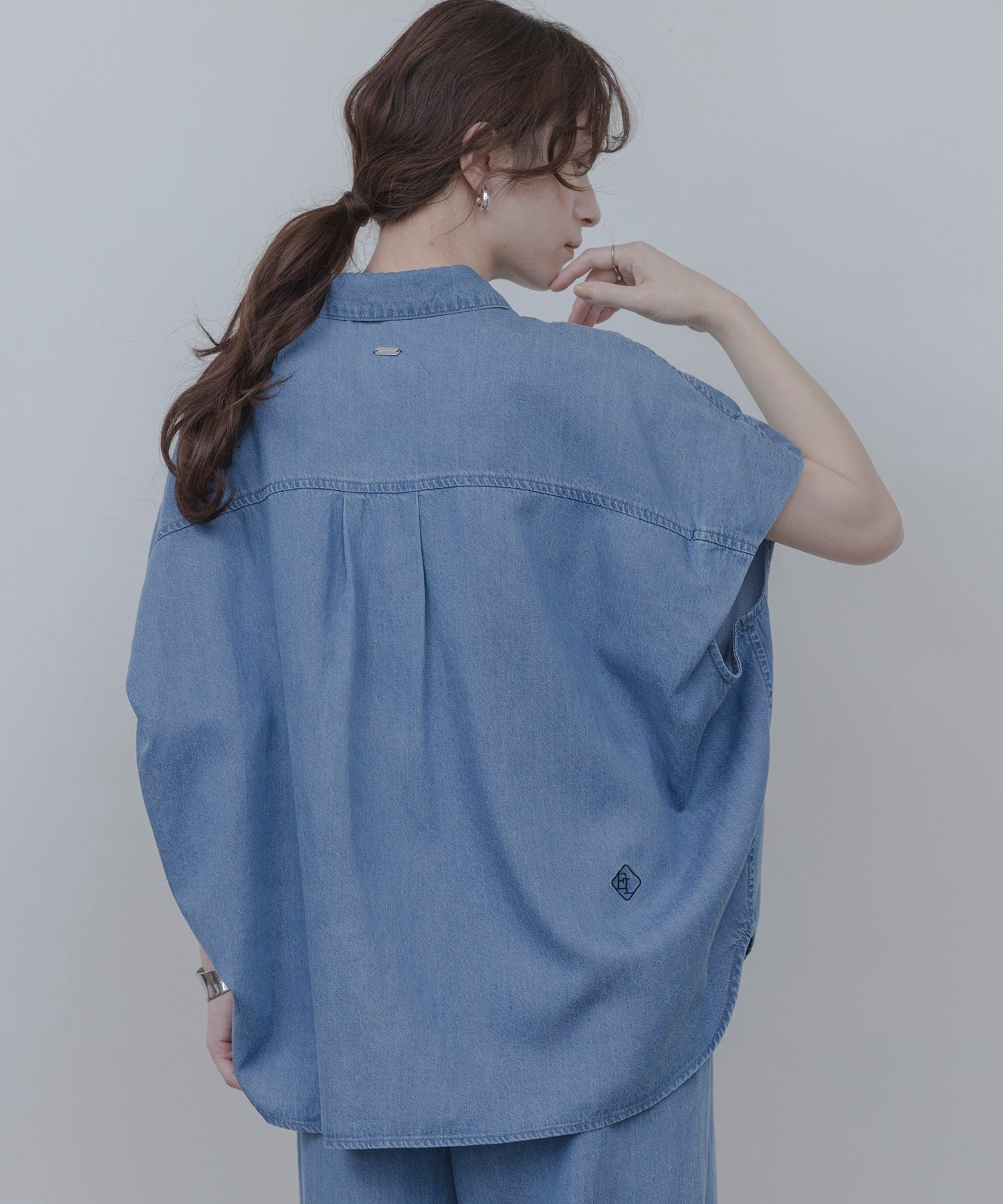 Japan Brand - Front Pockets  Denim Shirt