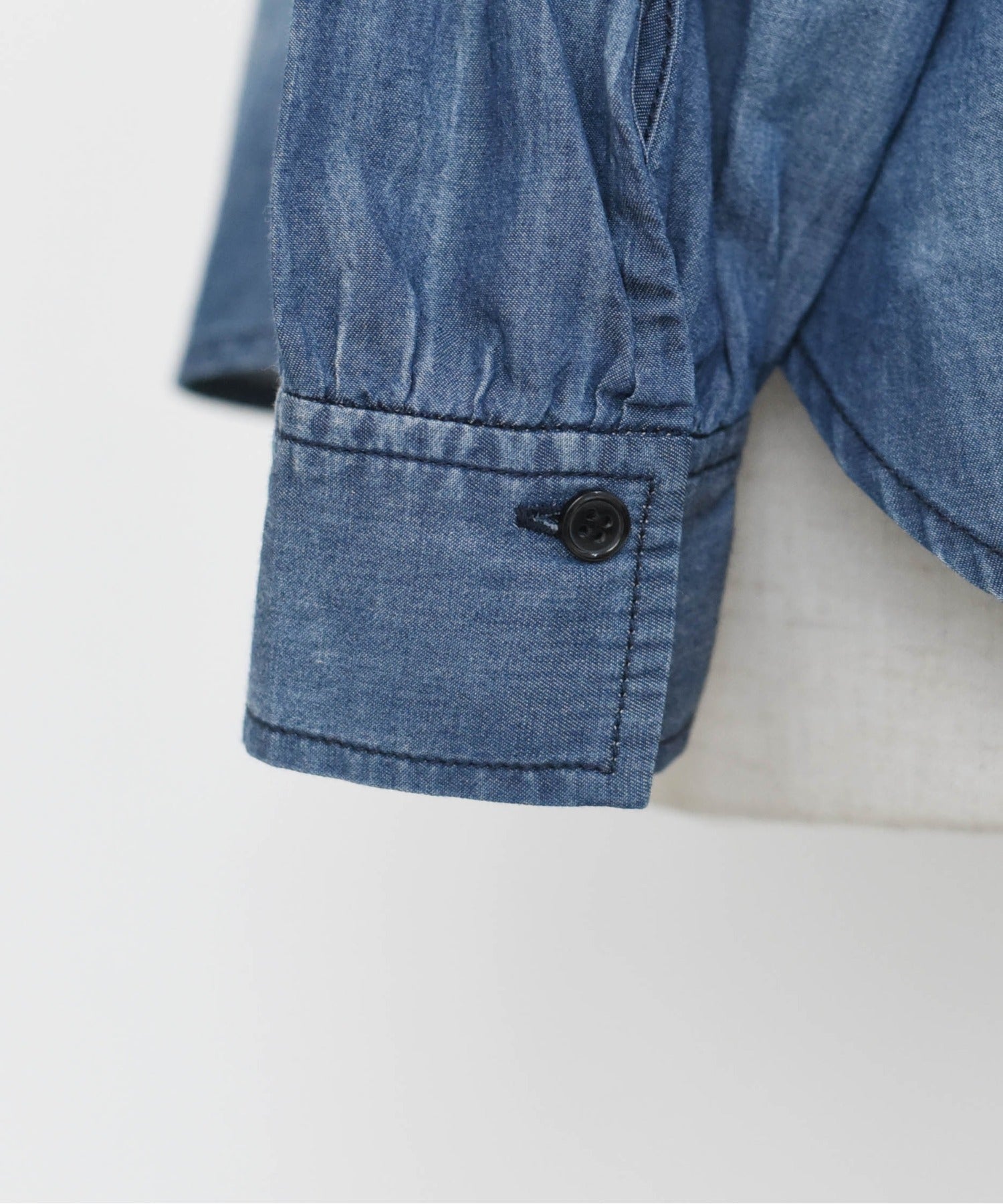 Japan Brand - Tie Collar Denim Shirt