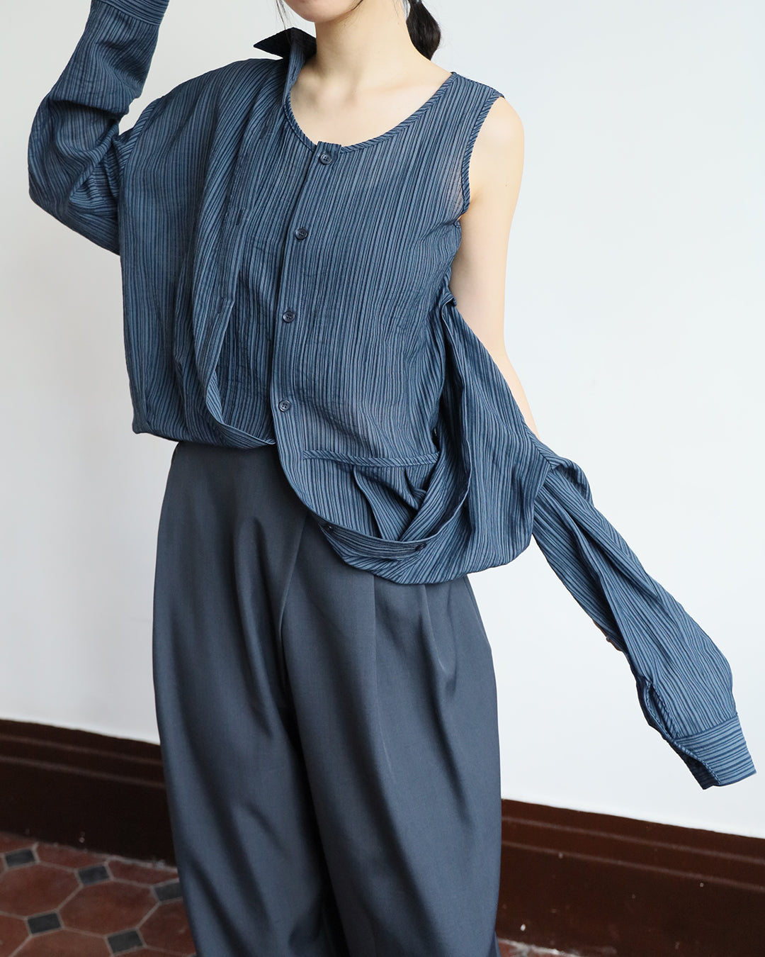 2 in 1 Striped Shirt