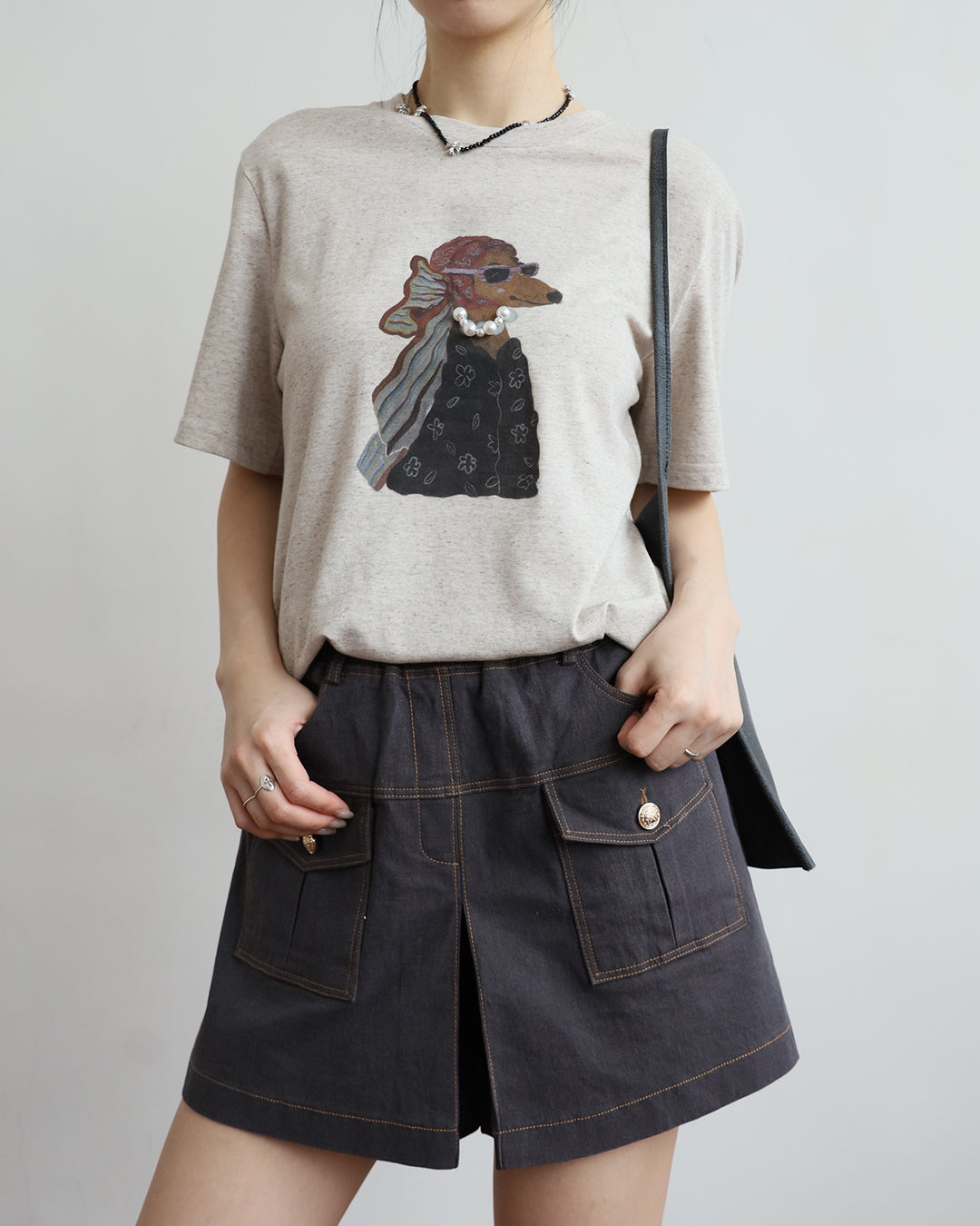 Front Pockets Skort (2 Colors | Size S - L)