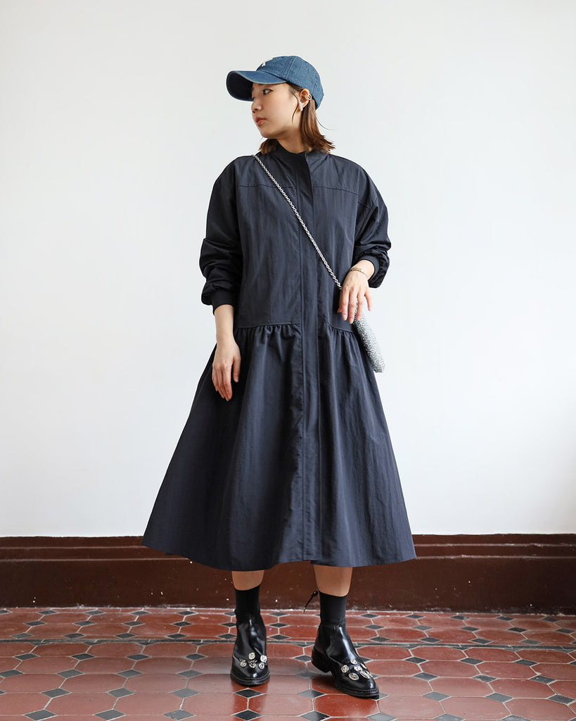 Bomber Dress/ Outer (2-color)