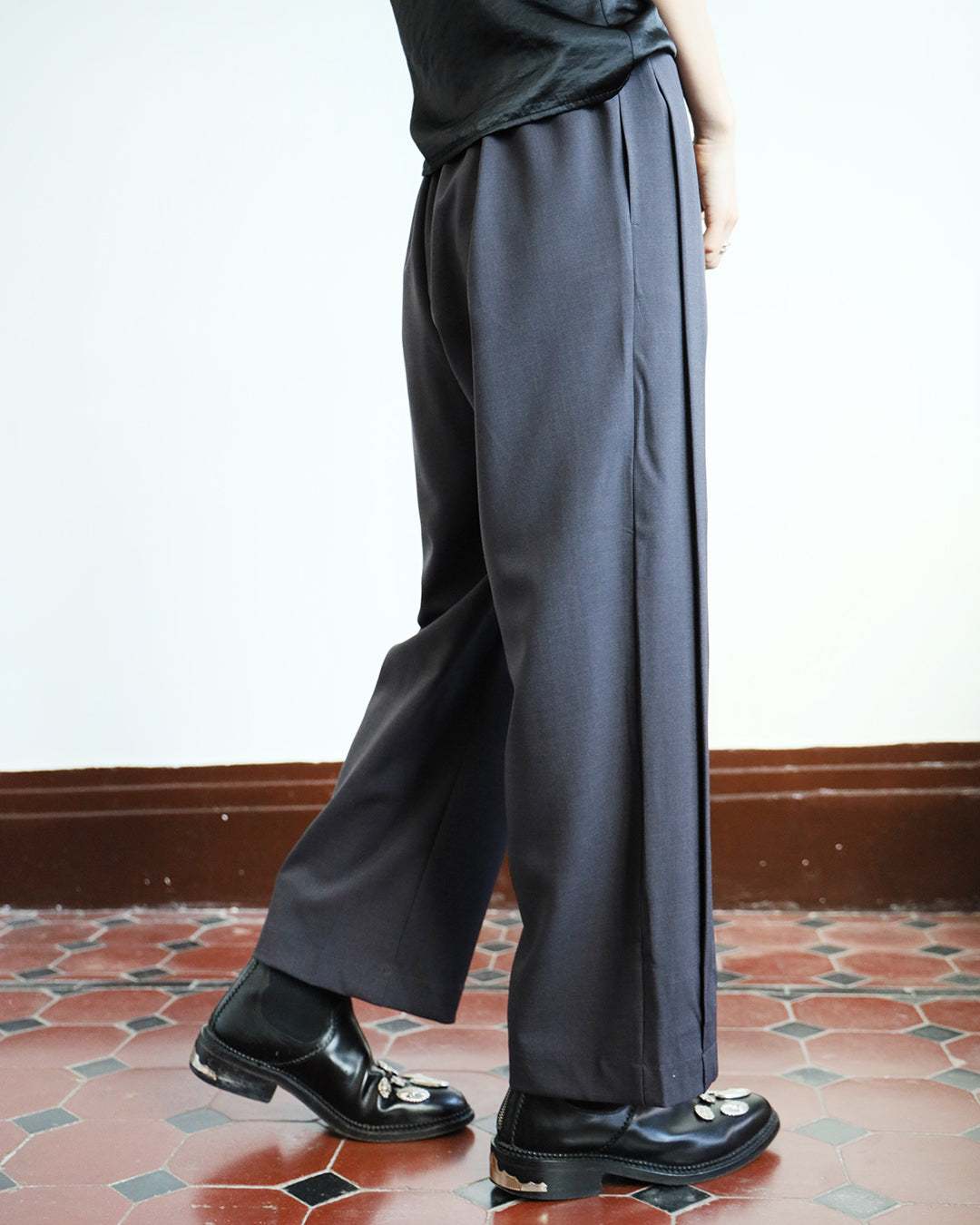 Side Pleated Pants (5 color)