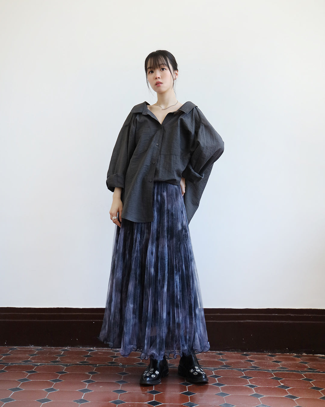 Draped Shirt (3 Colors)