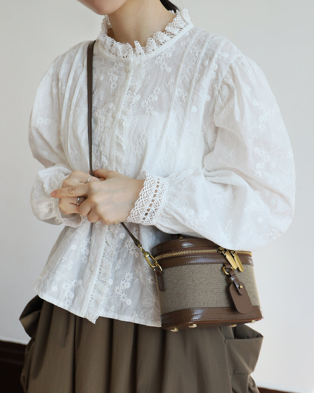 Embroidery Swing Top (2 color)