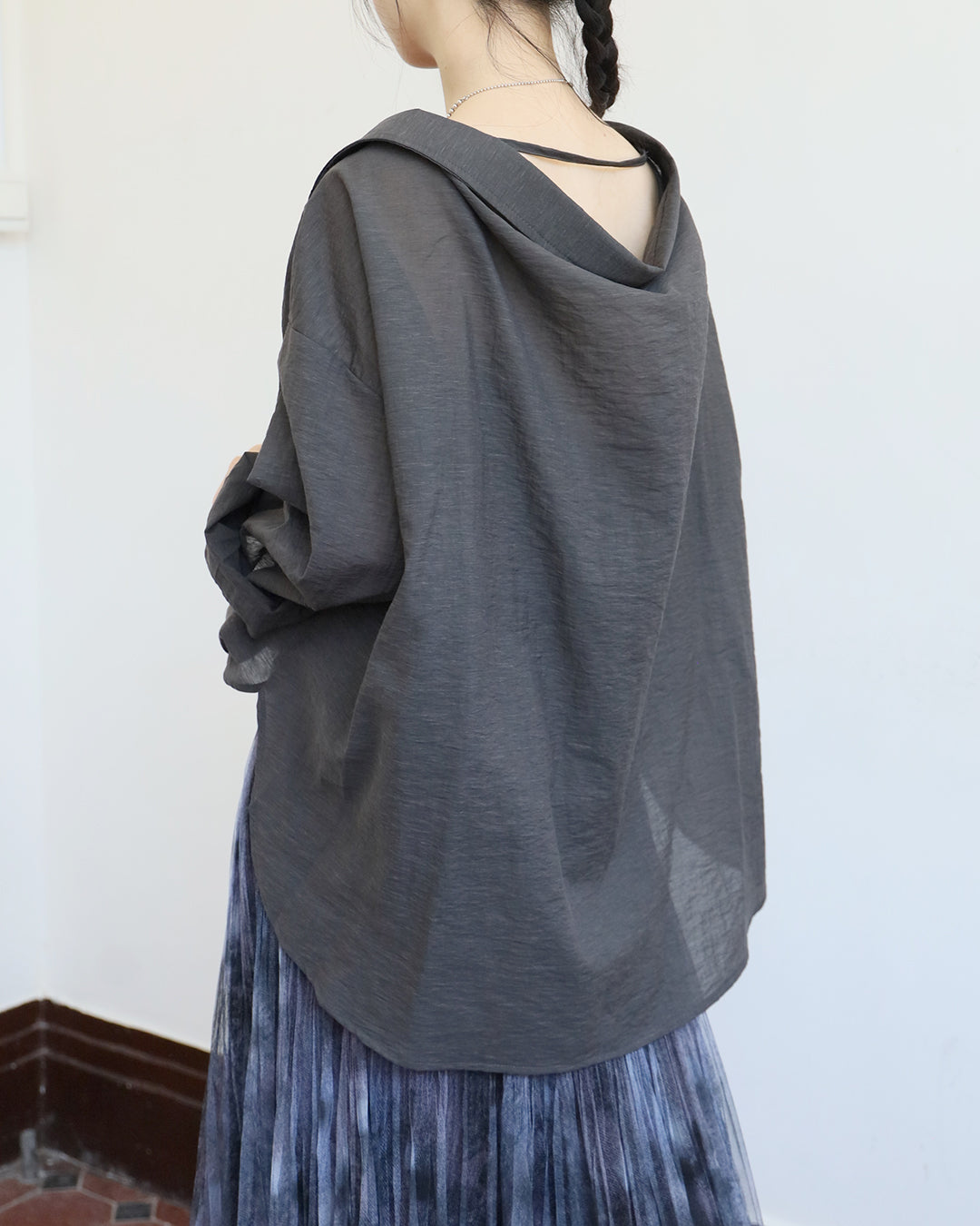 Draped Shirt (3 Colors)