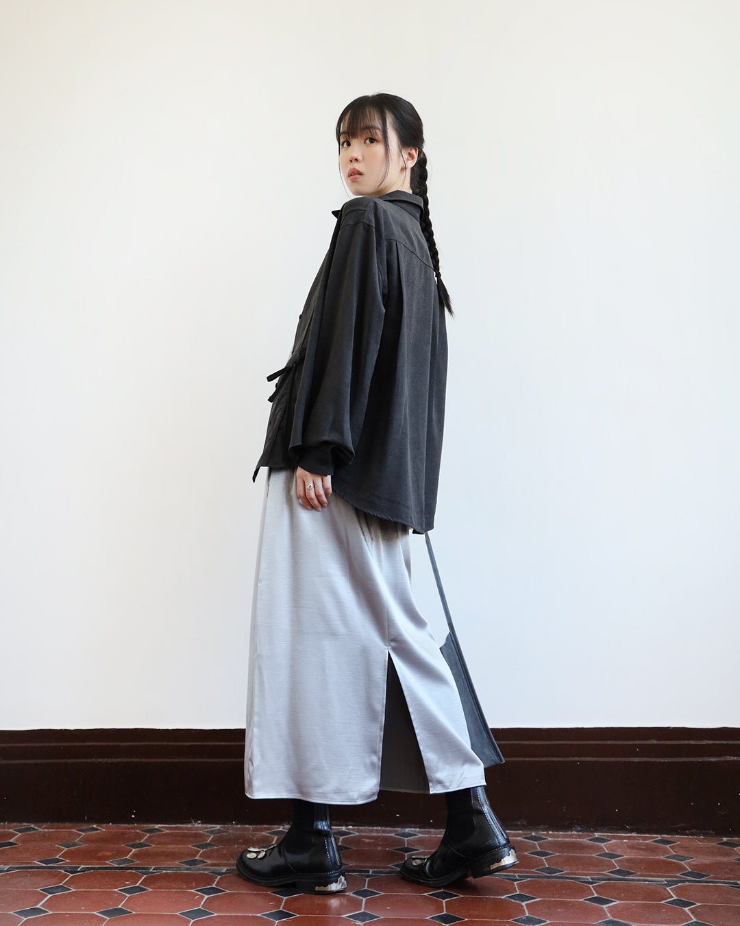 Ribbon Shirt (2 Colors)